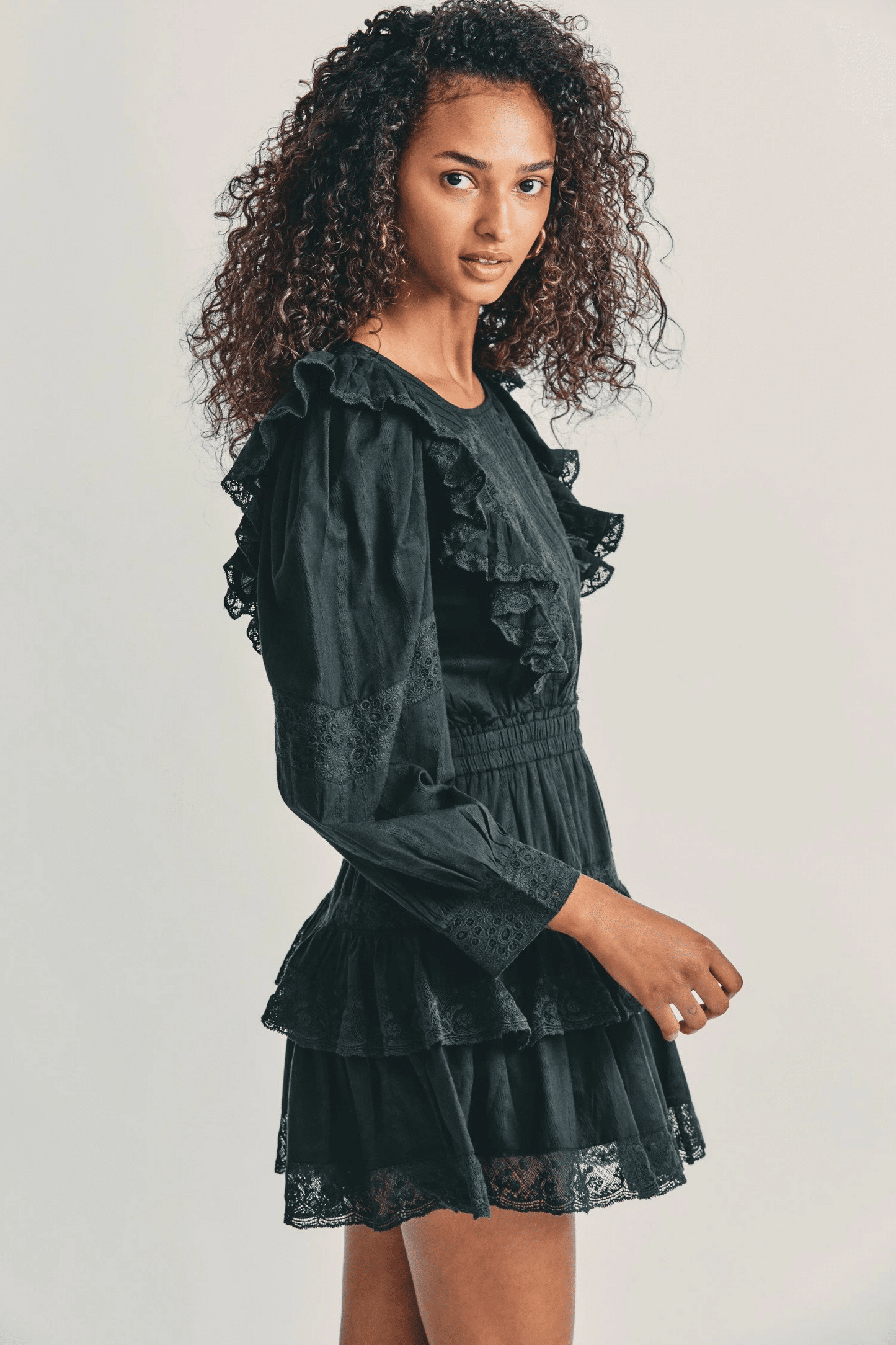 Santorini Dress Black - Dress