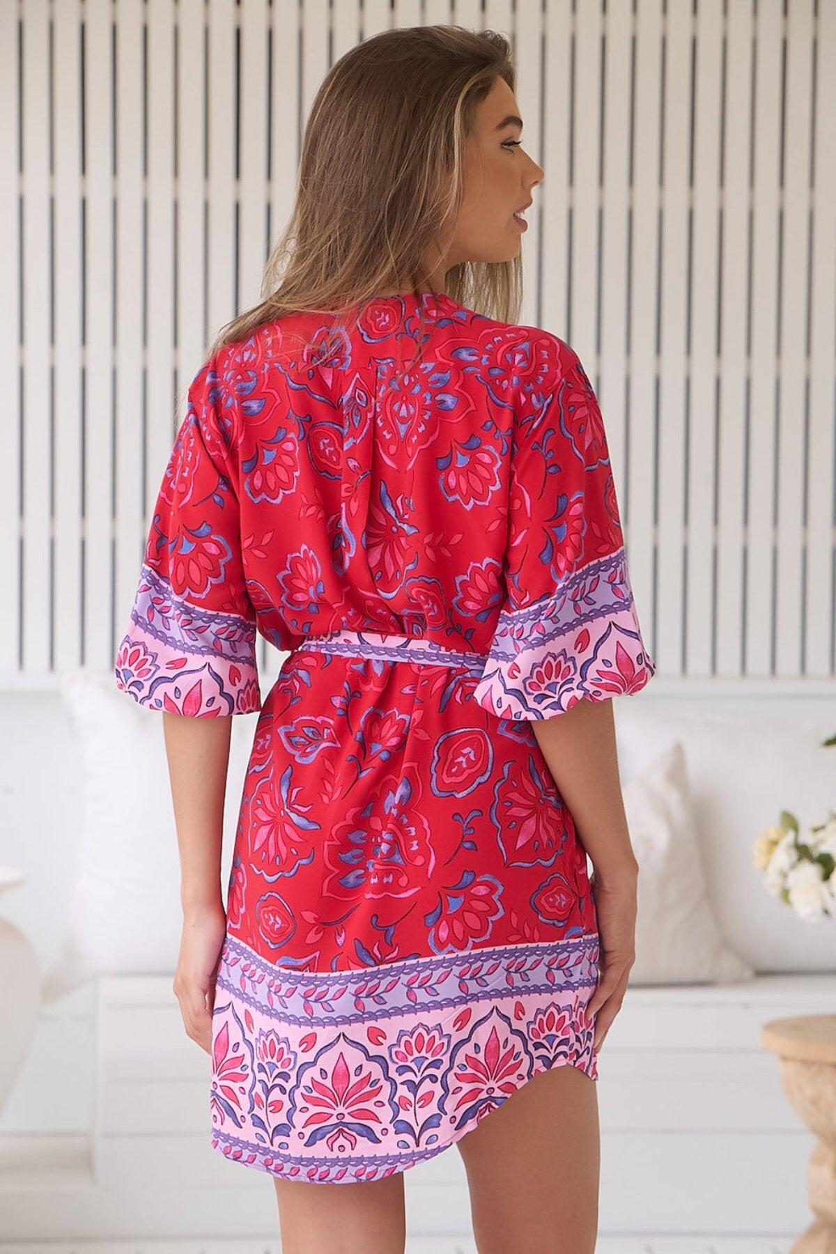Florian Print Blair Mini Dress - Dress