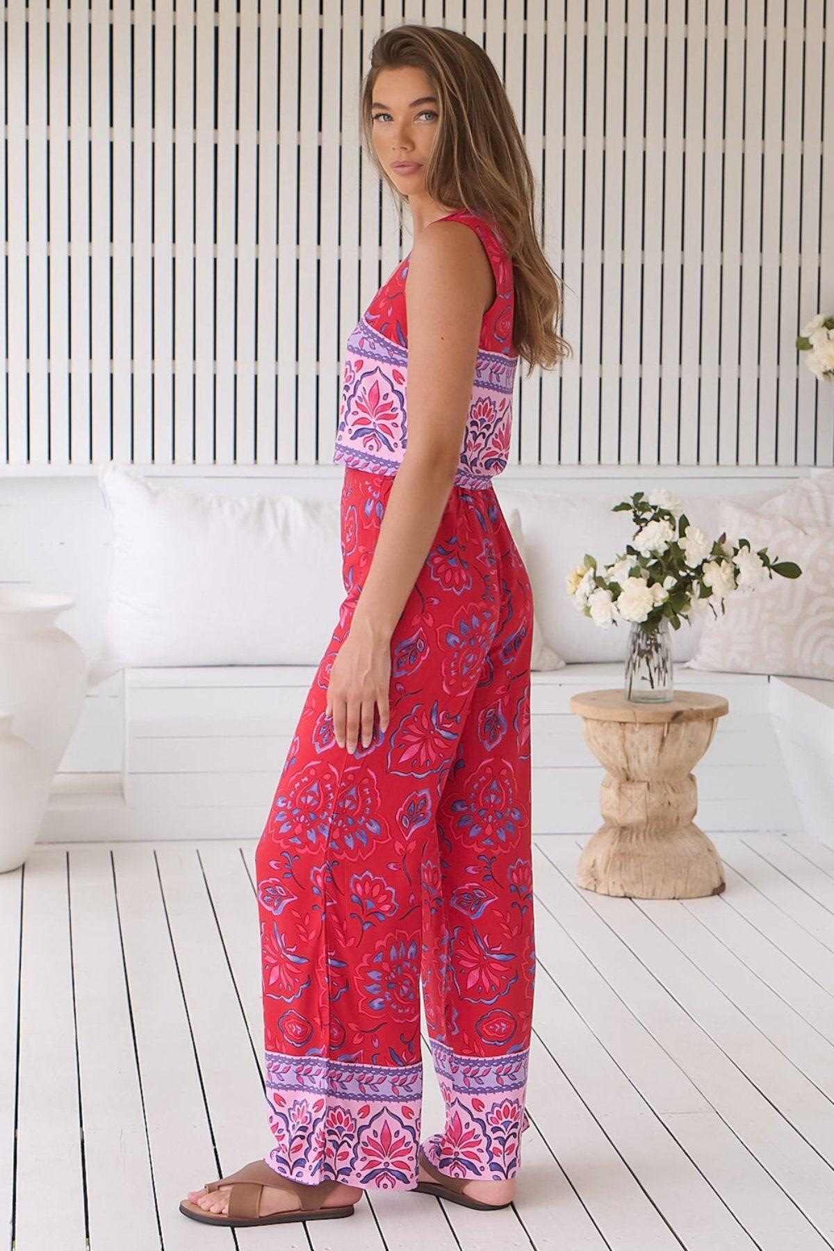 Florian Print Jax Pants - Bottoms