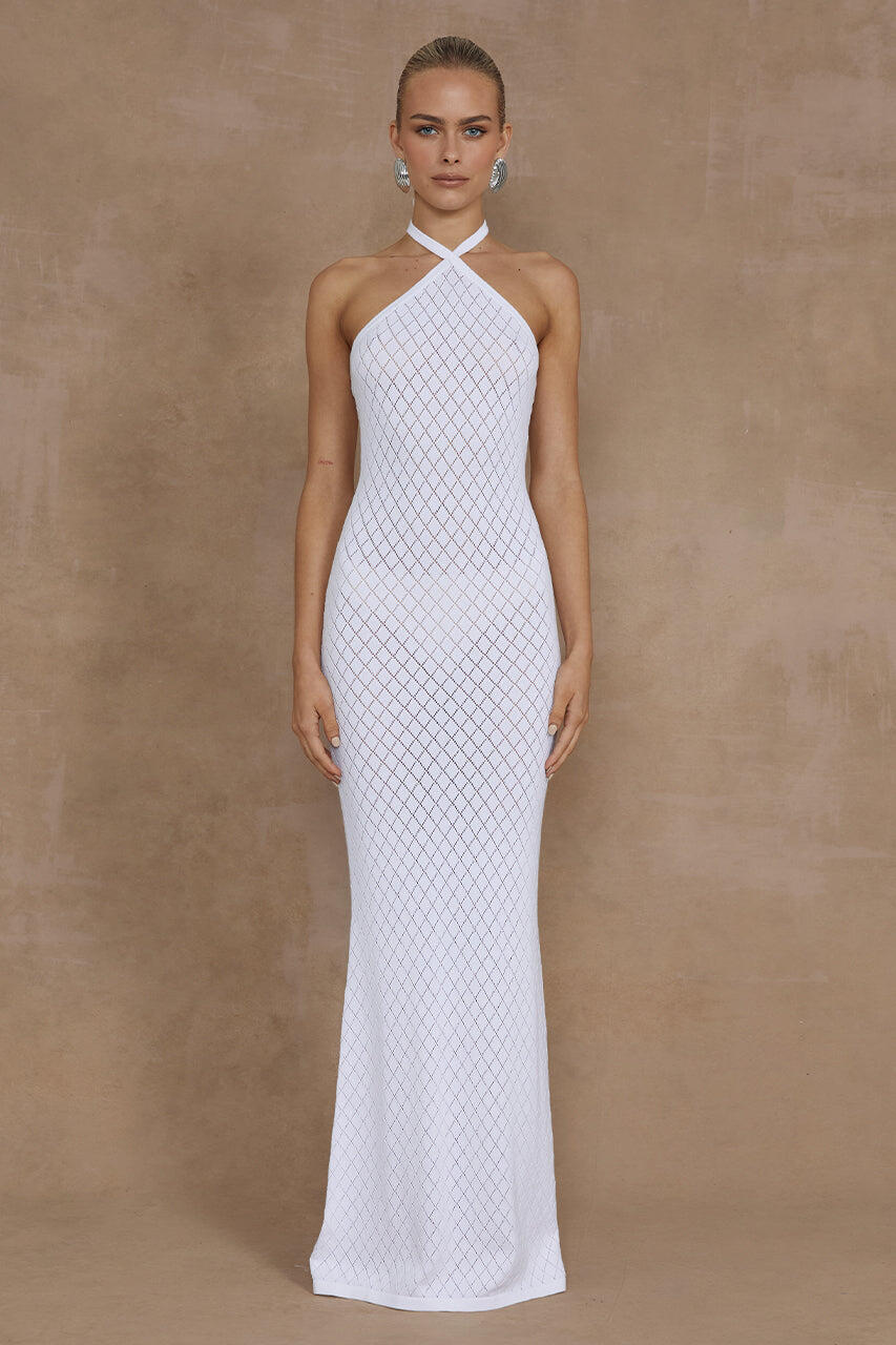 Simi Maxi Dress White