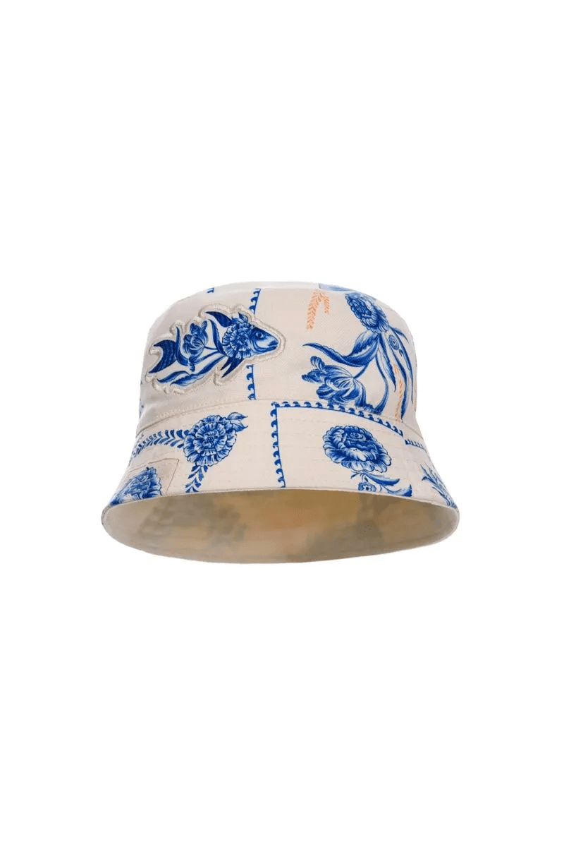 Shay Azure Kid’s Bucket Hat - ONE SIZE - Girls Hat