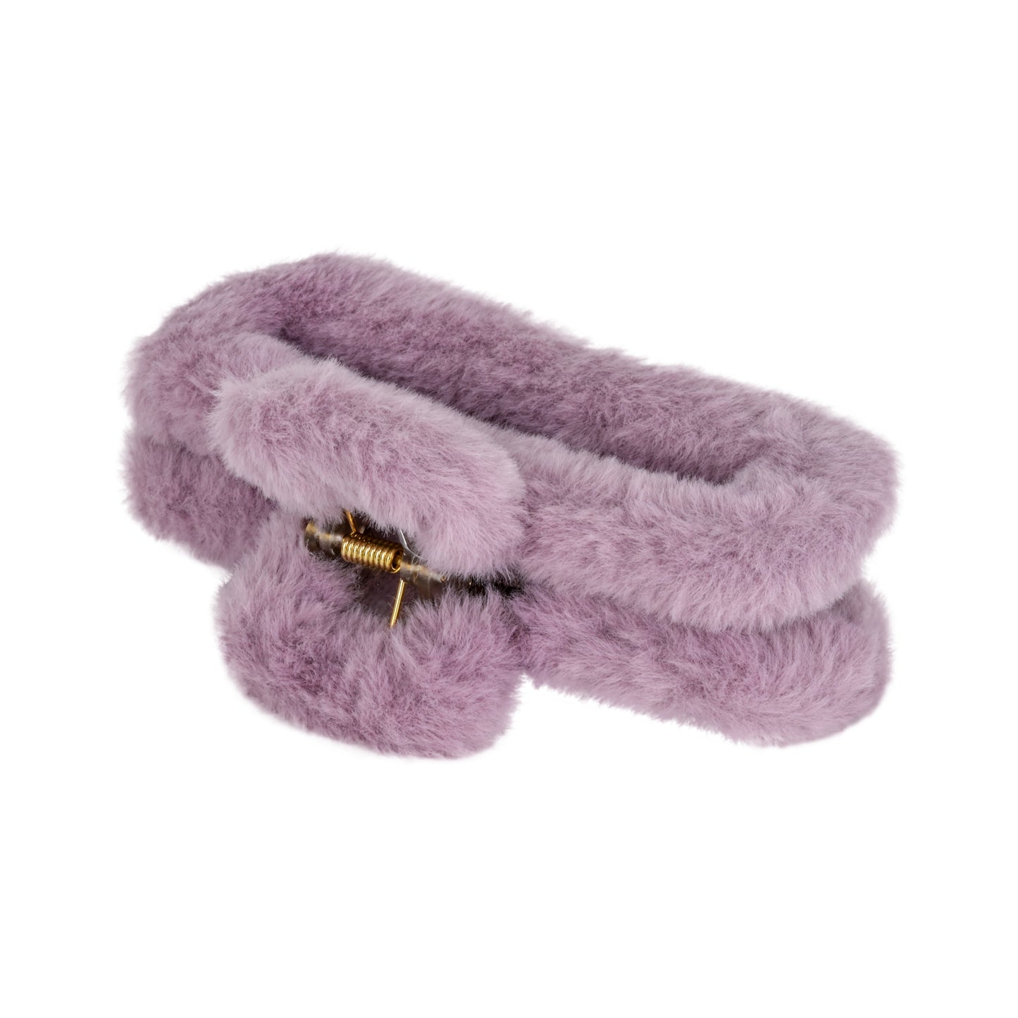 Soft Straight Claw Clip Lilac - Hair Accessories