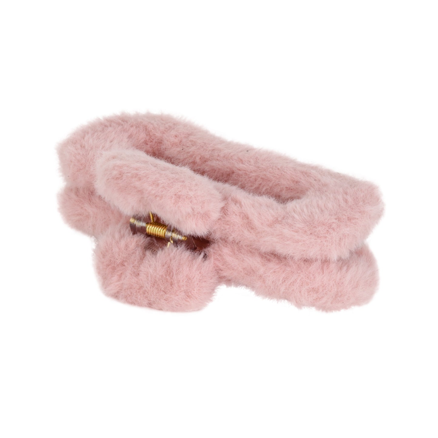 Soft Straight Claw Clip Dusky Pink - Hair Accessories