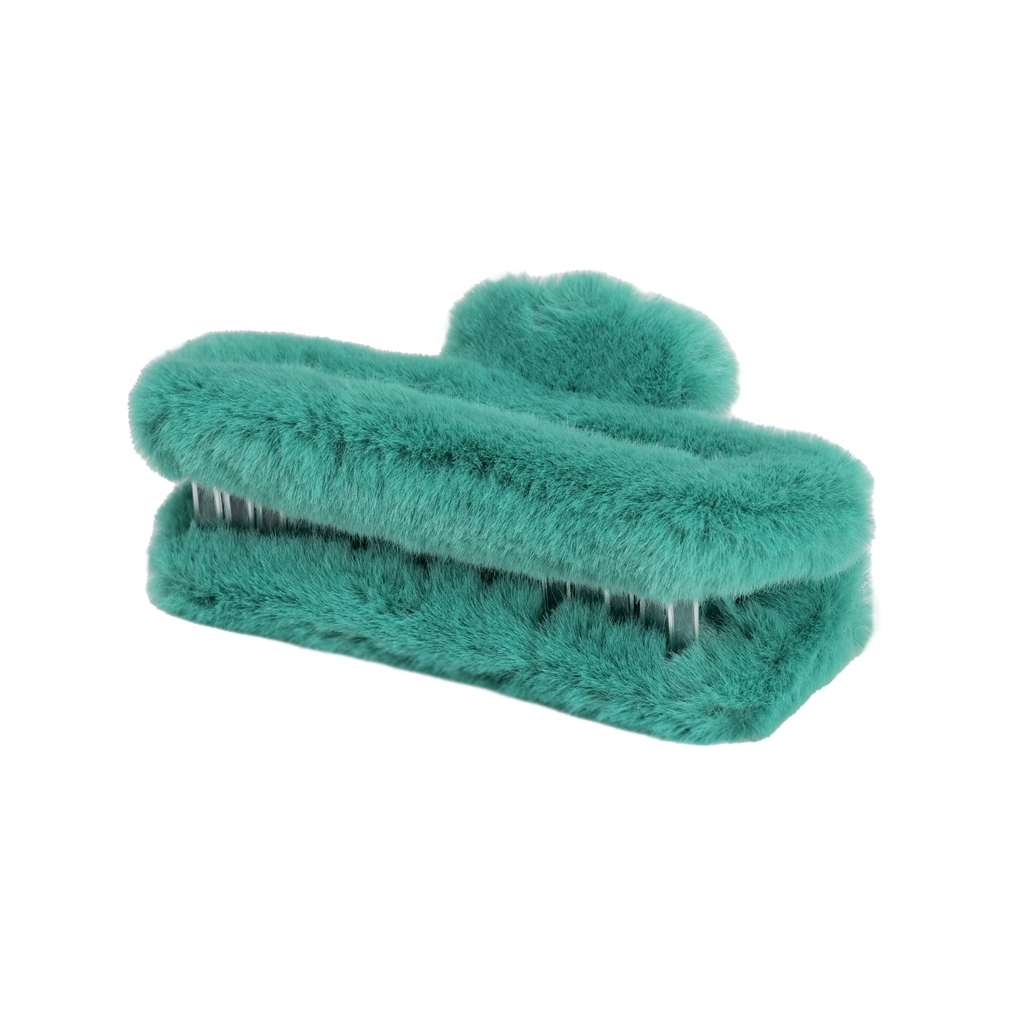 Soft Straight Claw Clip Green