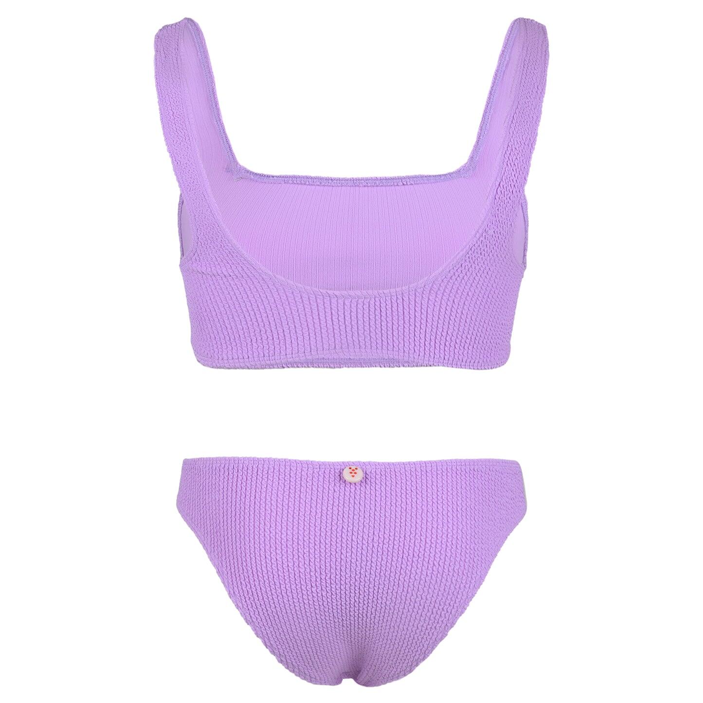 Celine Square Neck Bikini Fig - ONE SIZE - Bikini