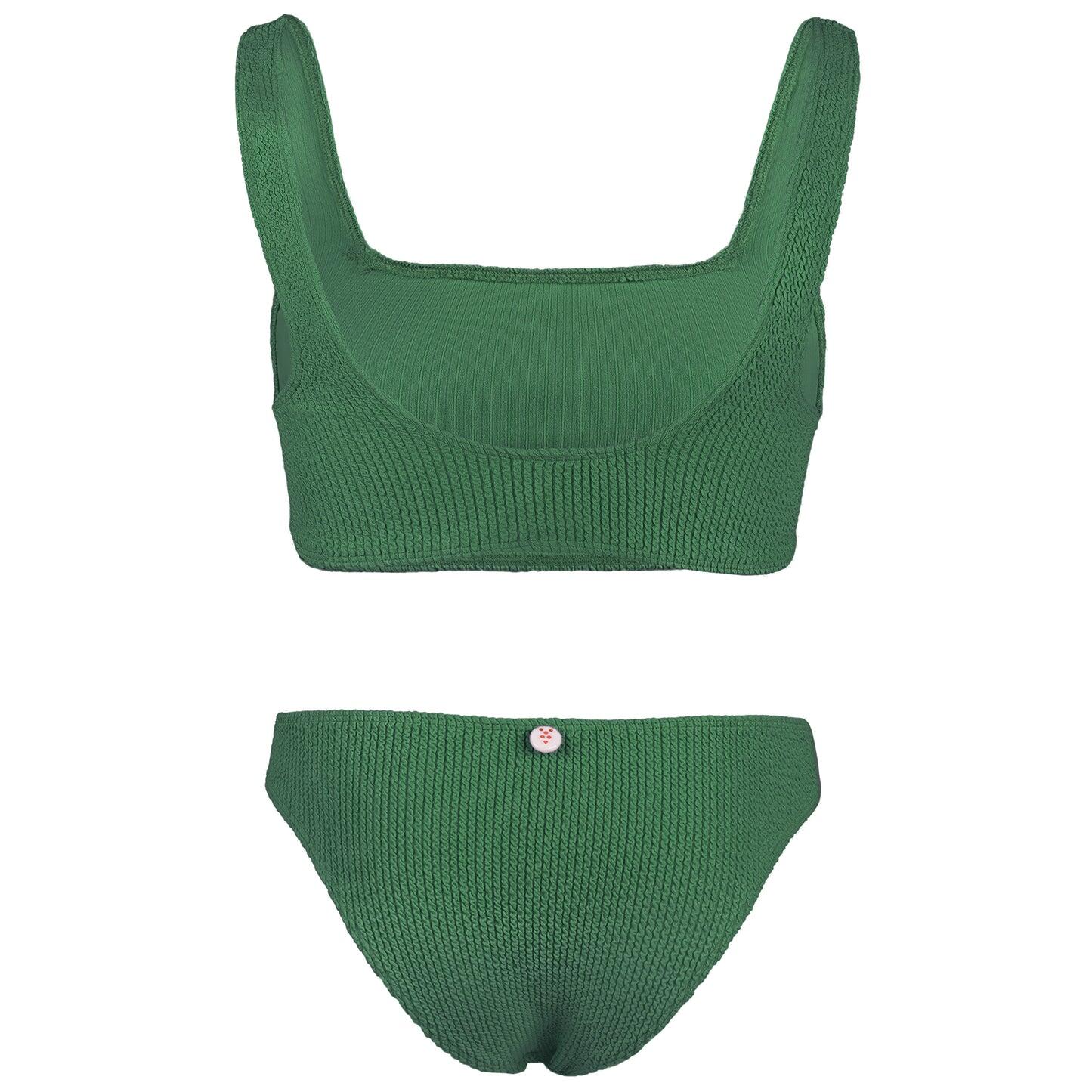 Celine Square Neck Bikini Kiwi - ONE SIZE - Bikini