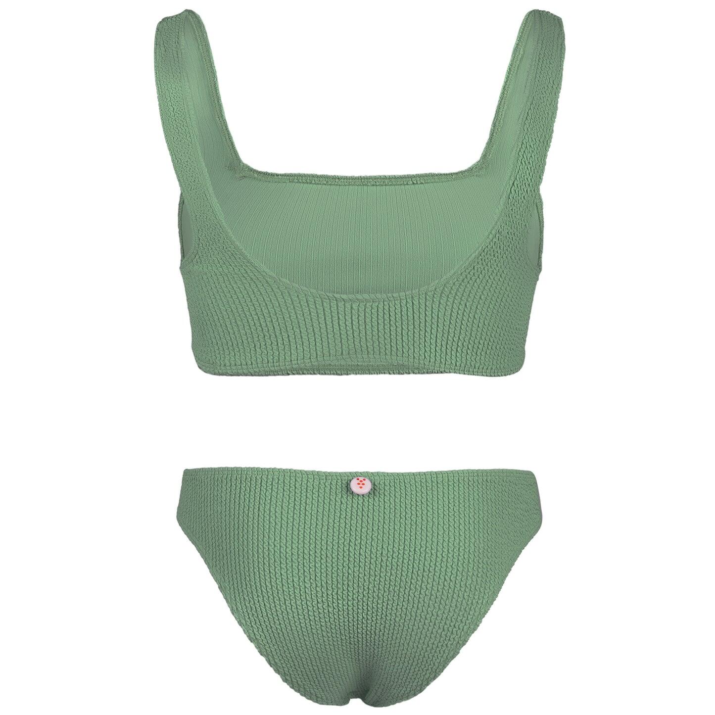 Celine Square Neck Bikini Mint - ONE SIZE - Bikini