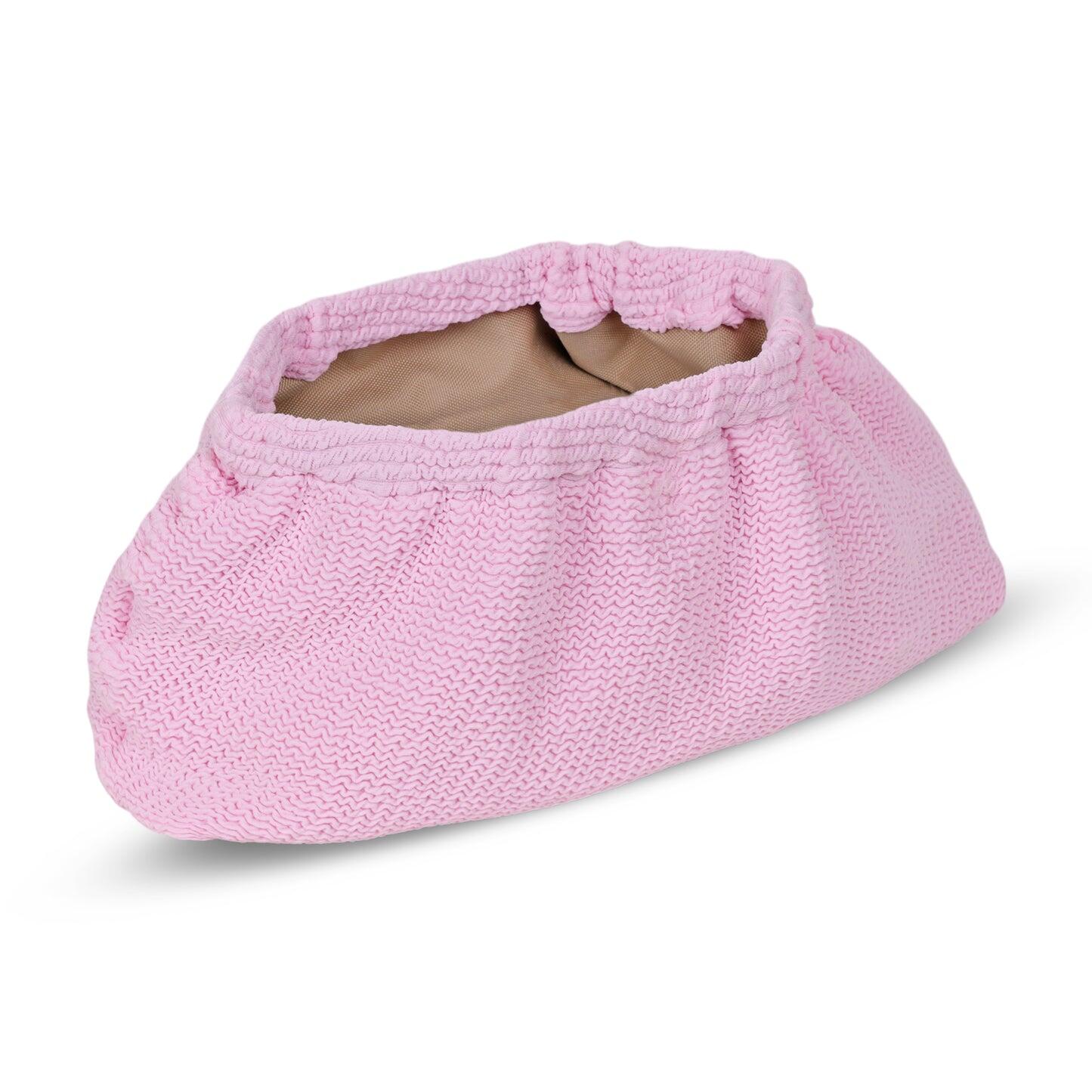 Crinkle Clutch Bag Candy Pink - Clutch Bag