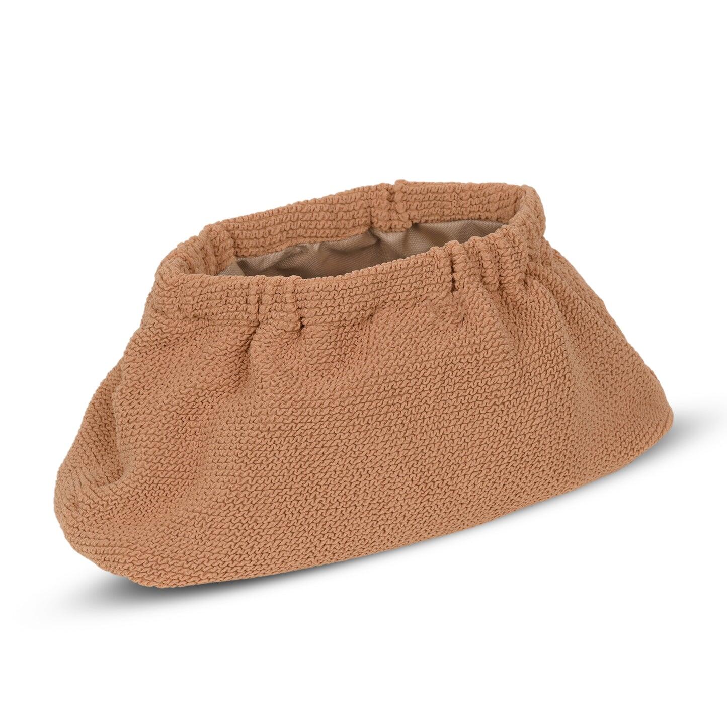 Crinkle Clutch Bag Macademia - Clutch Bag