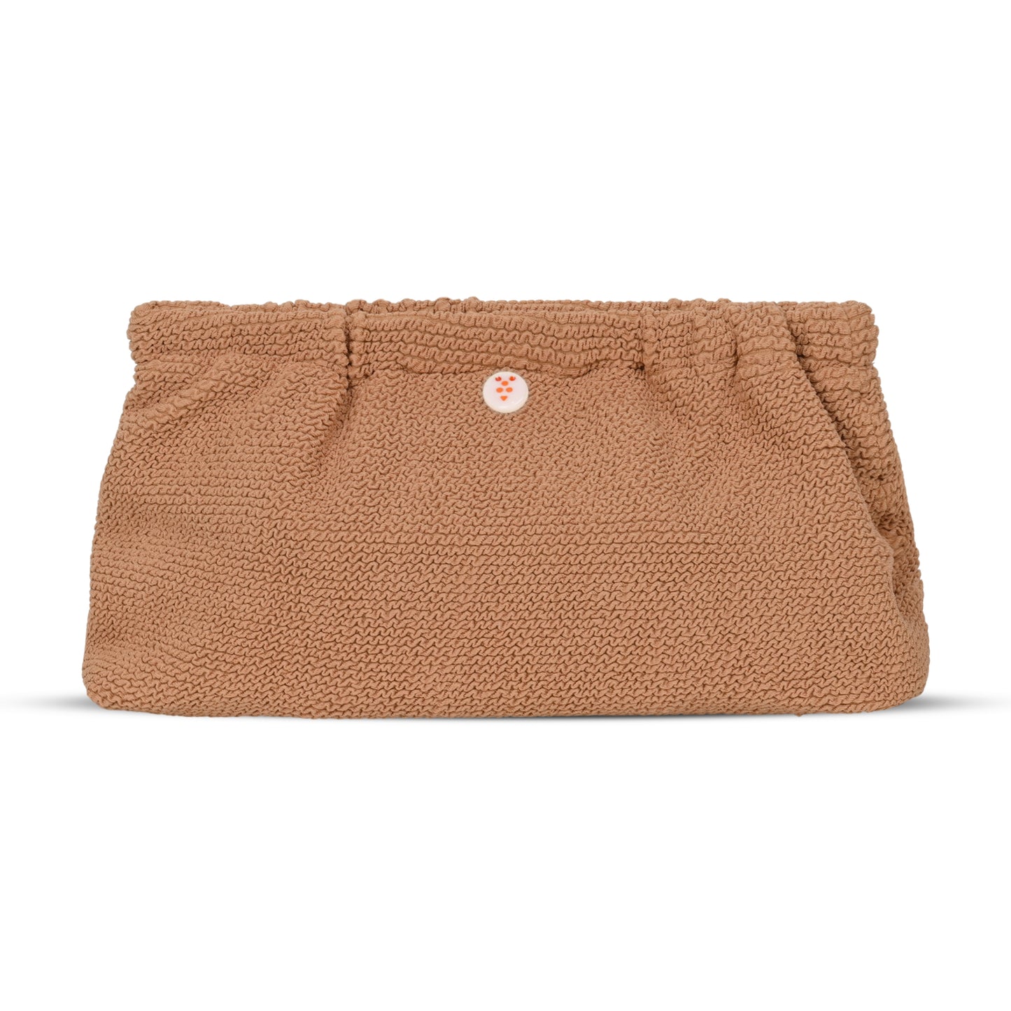 Crinkle Clutch Bag Macademia - Clutch Bag