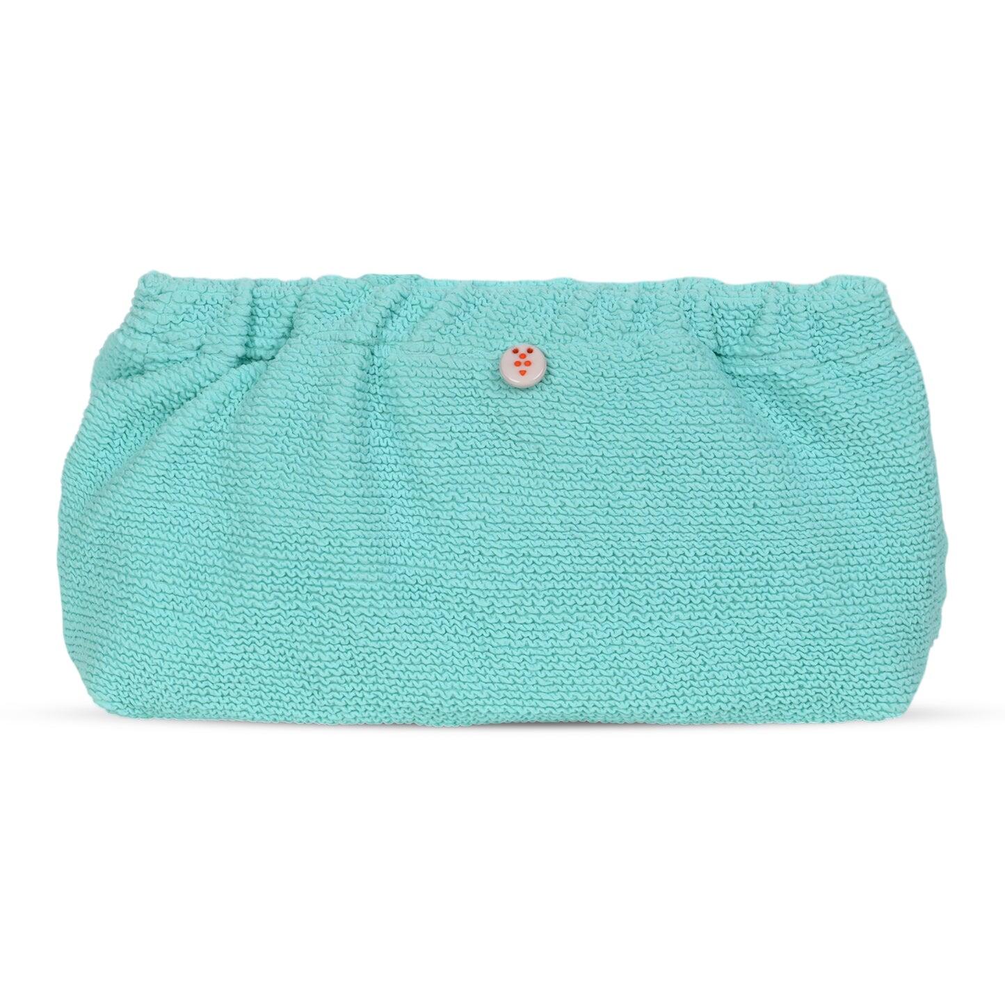 Crinkle Clutch Bag Pistachio - ONE SIZE - Clutch Bag