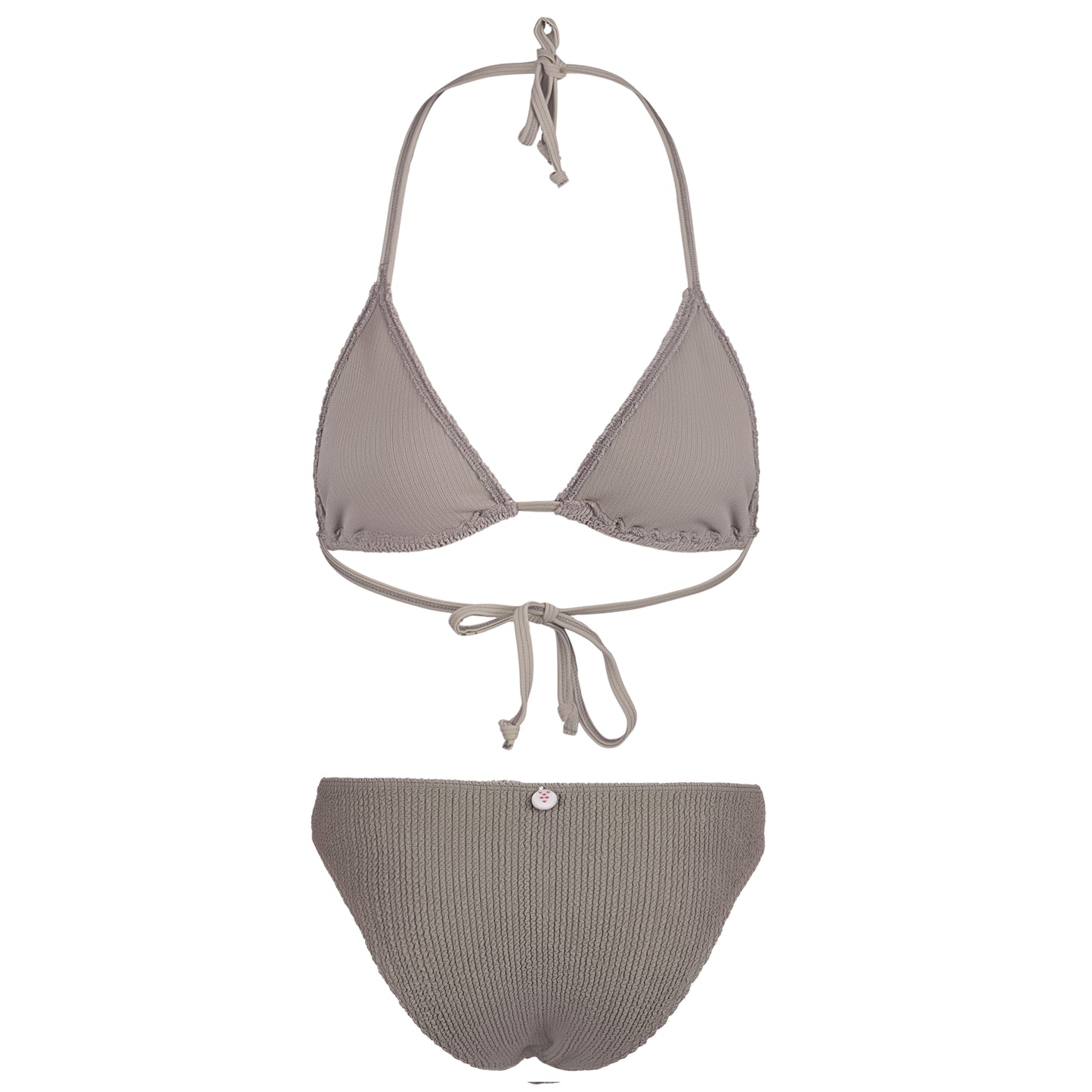 Mia Triangle Bikini Set Hazelnut - ONE SIZE - Bikini