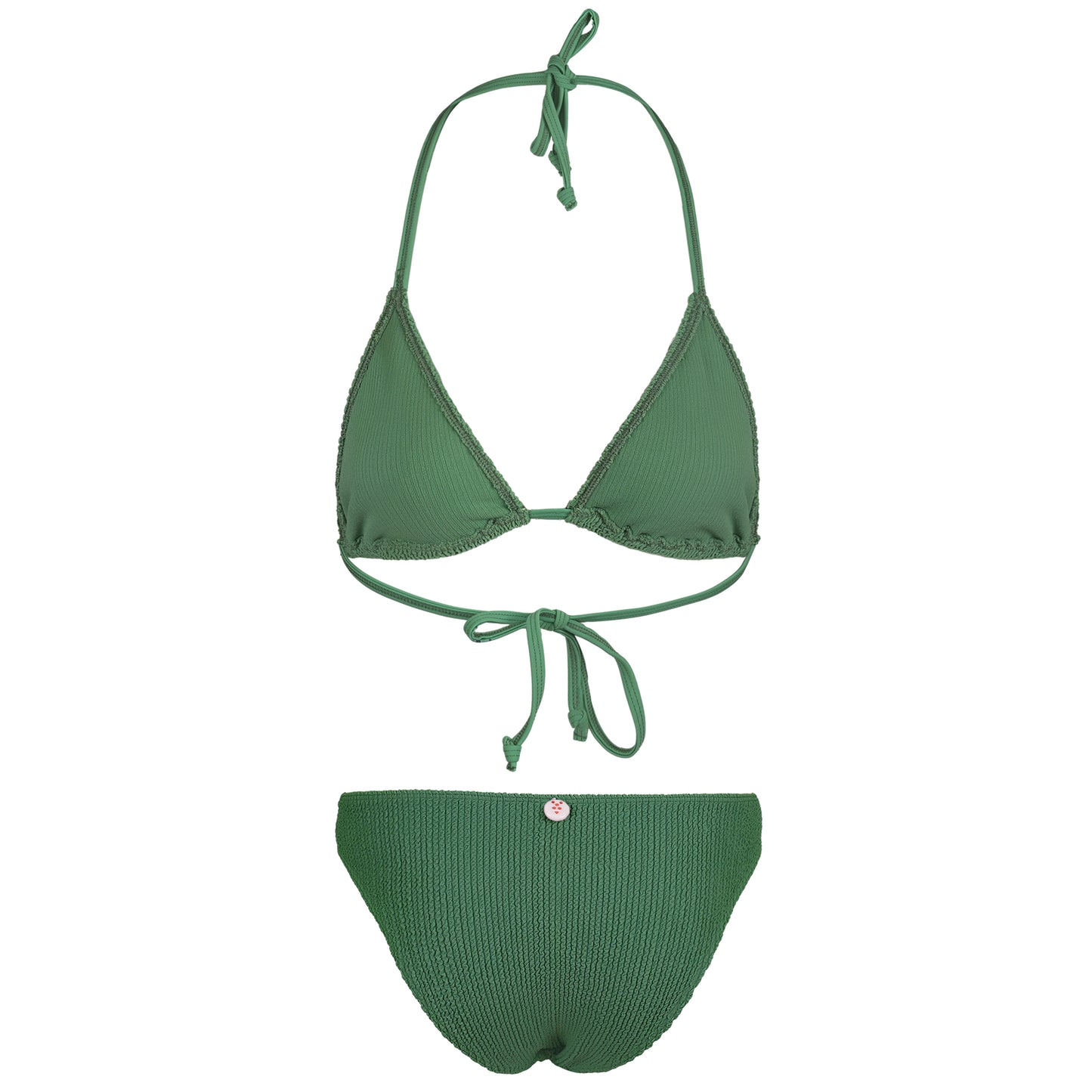 Mia Triangle Bikini Set Kiwi - ONE SIZE - Bikini