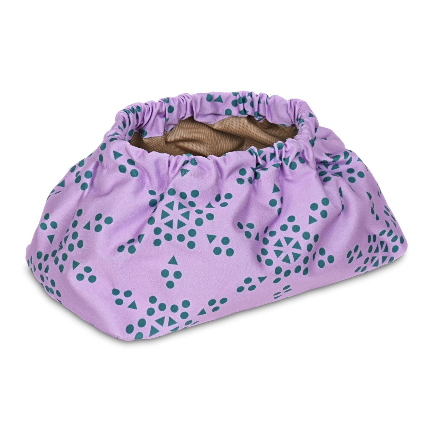Multicolour Patterned Clutch Bag Fig - ONE SIZE - Clutch Bag