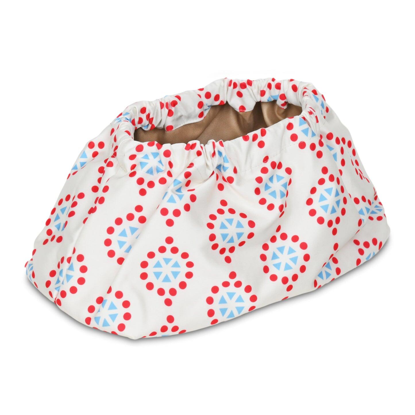Multicolour Patterned Clutch Bag Off White - ONE SIZE - Clutch Bag