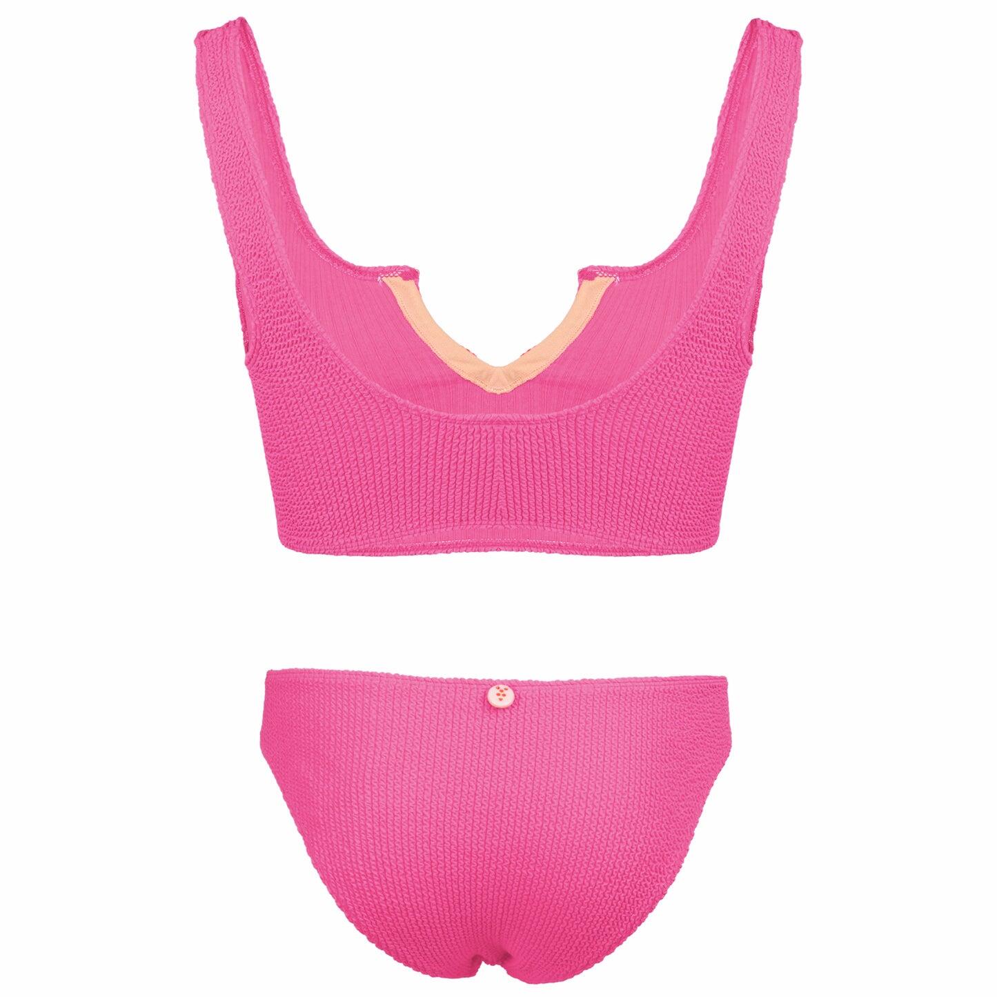 Nyxia Bralette Bikini Pink Bubblegum - ONE SIZE - Bikini