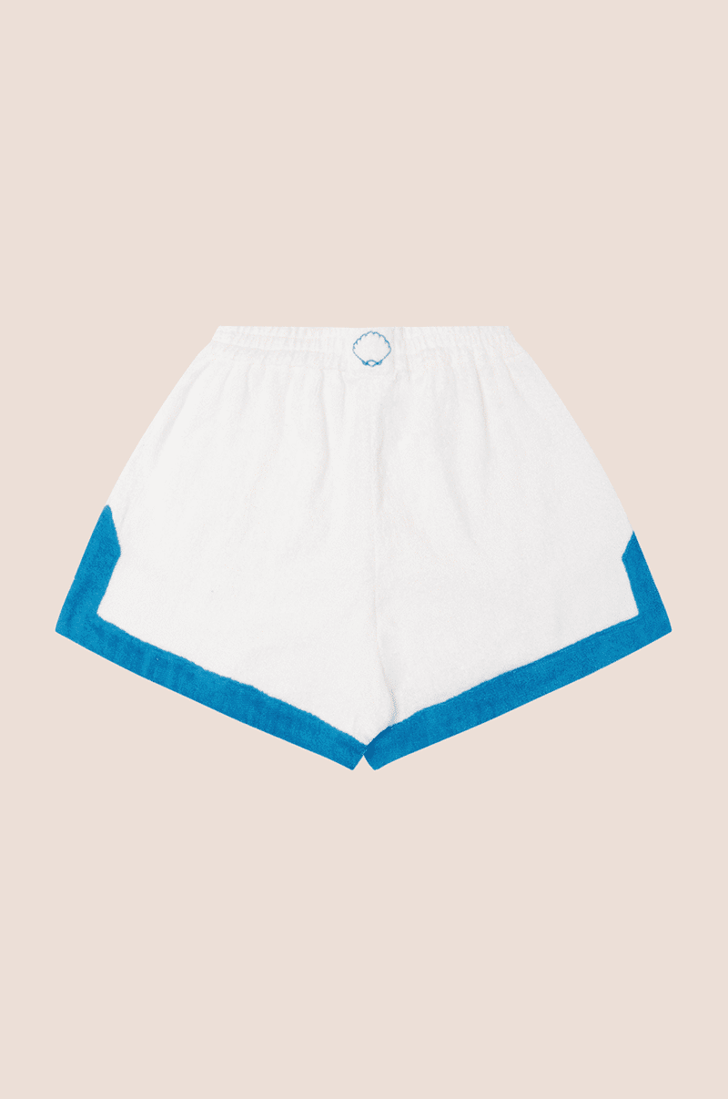 Estate Short Bianco/Ciano - Shorts
