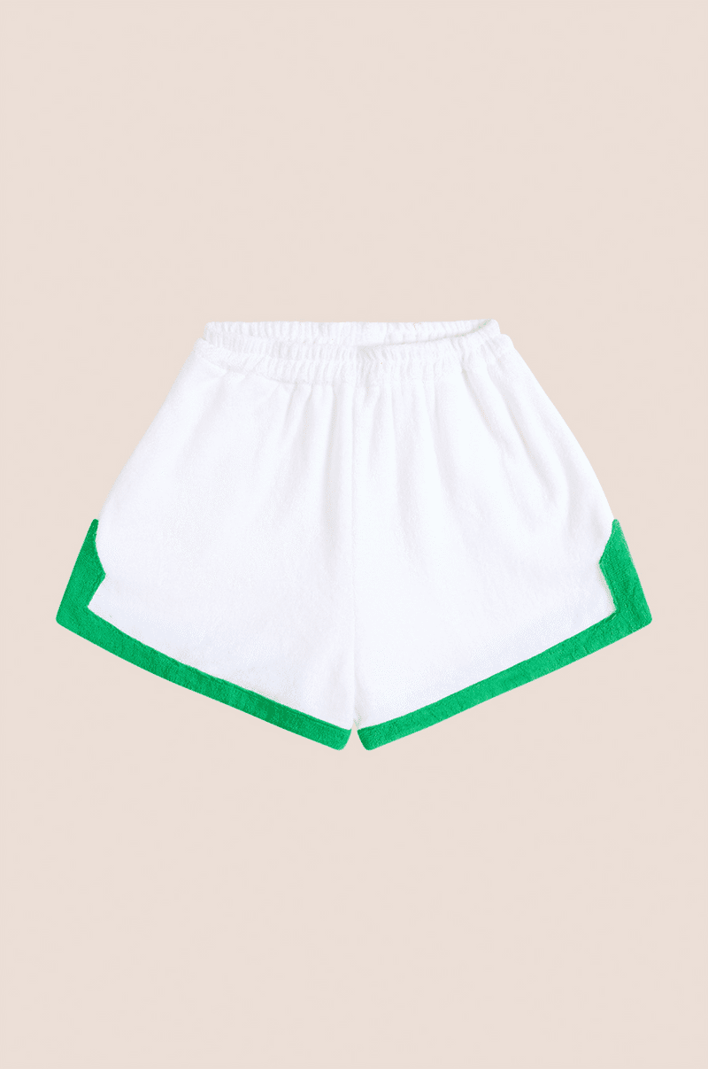 Estate Short Bianco/Verde