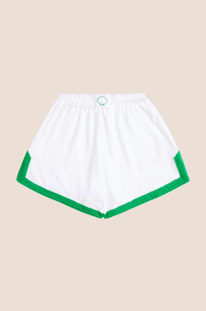 Estate Short Bianco/Verde