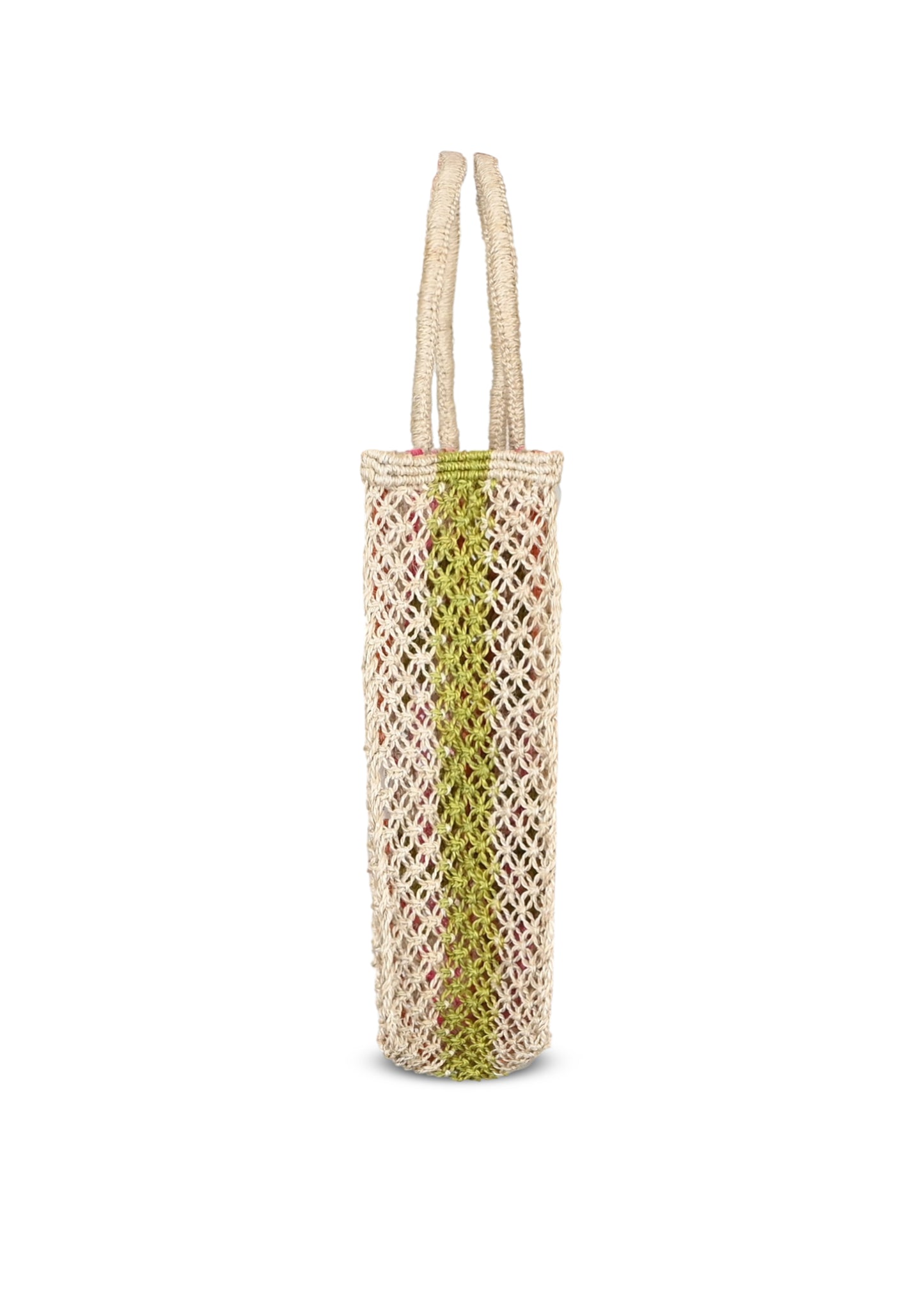 Ciao Bella Jute Bag Multi Yellow - Bag