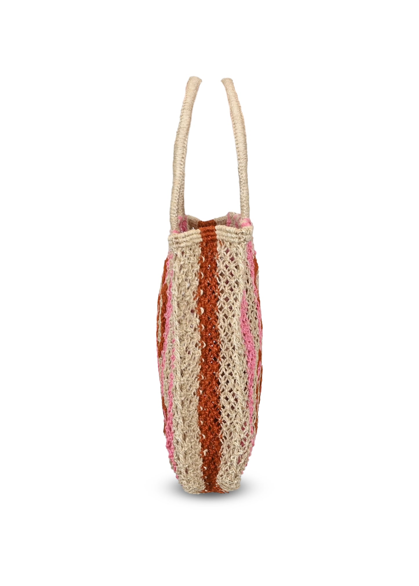 Ciao Bella Jute Bag Rose Stripes - Bag