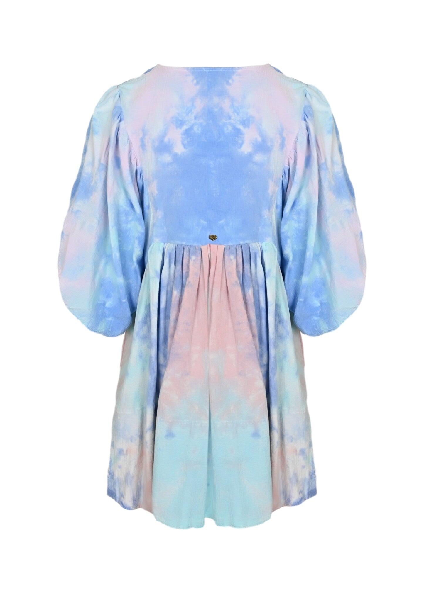 Madhu Mini Dress Candy Sky Tie Dye - Dress