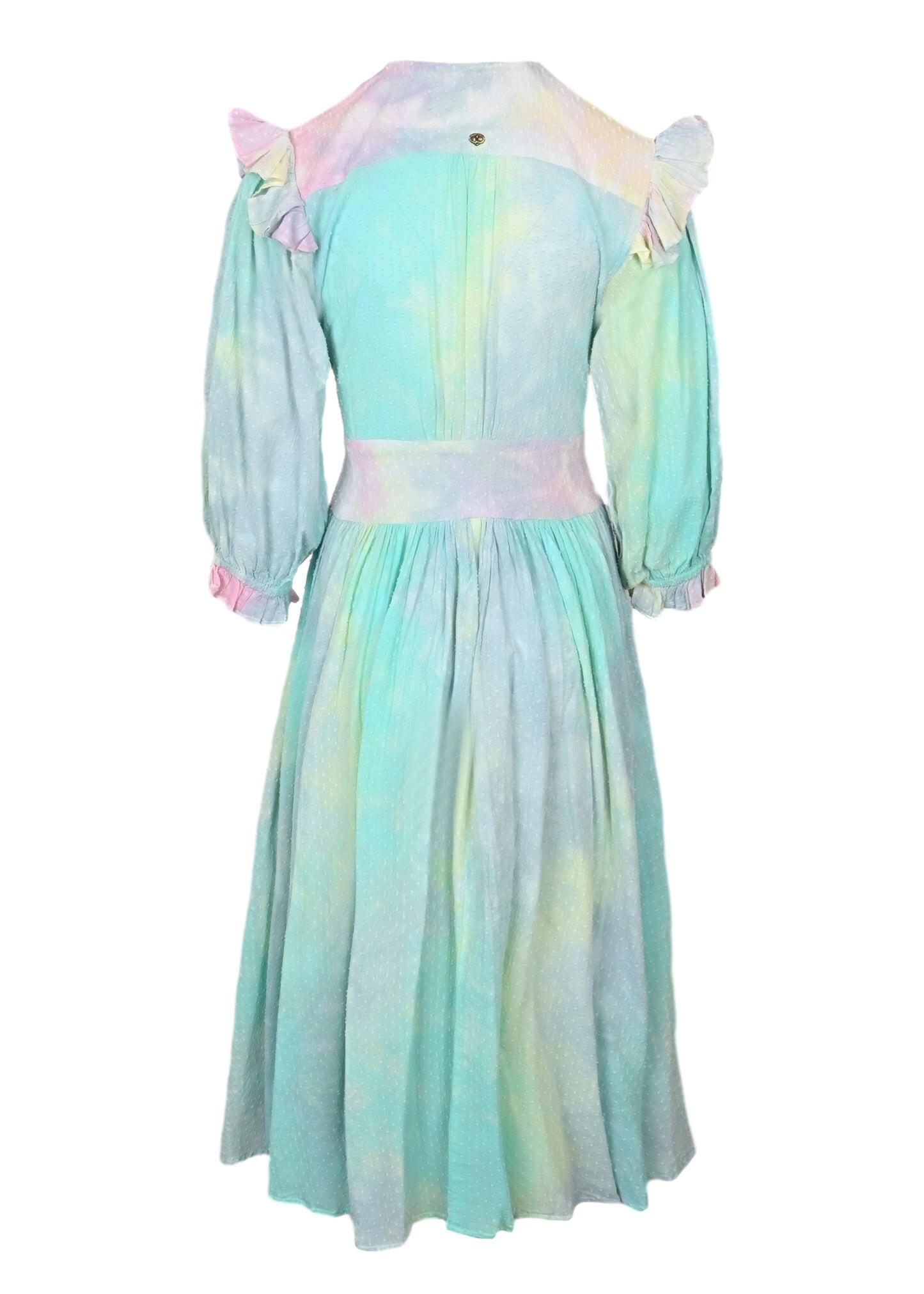 Zanthe Midi Dress Mixed Candy Tie Dye - Dress