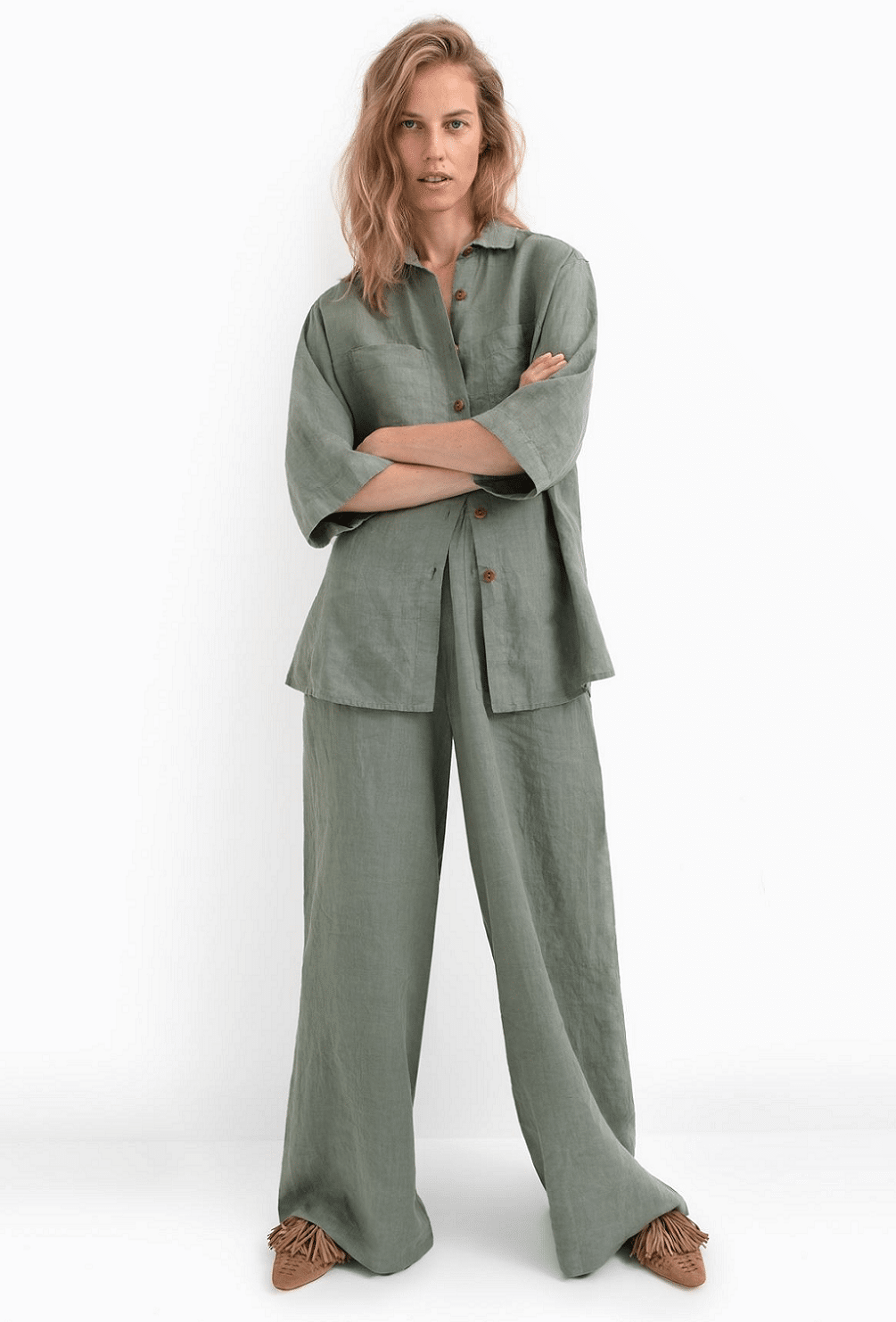 Top And Pants Set Algue - Set