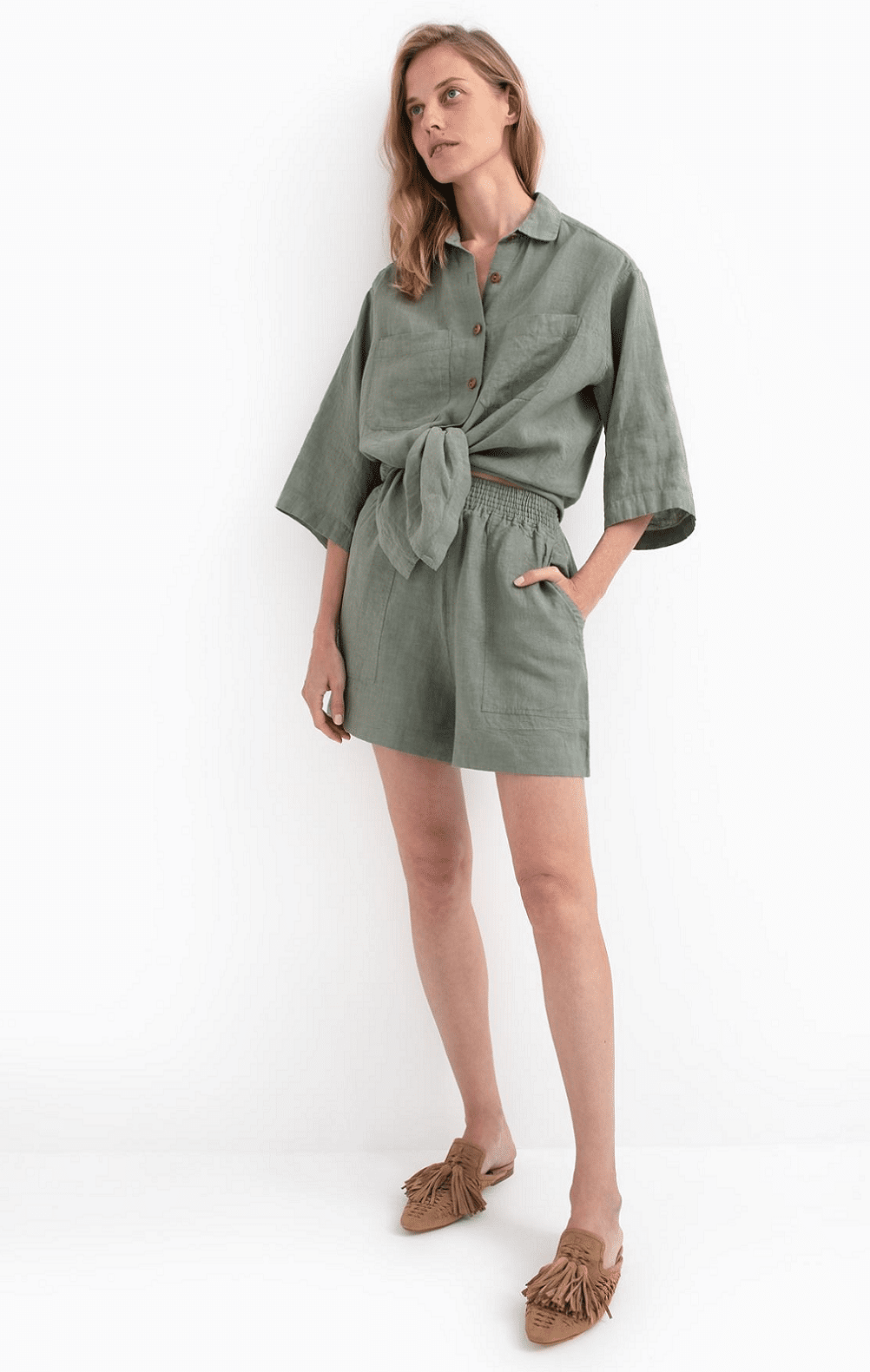 Top And Short Set Algue - Set