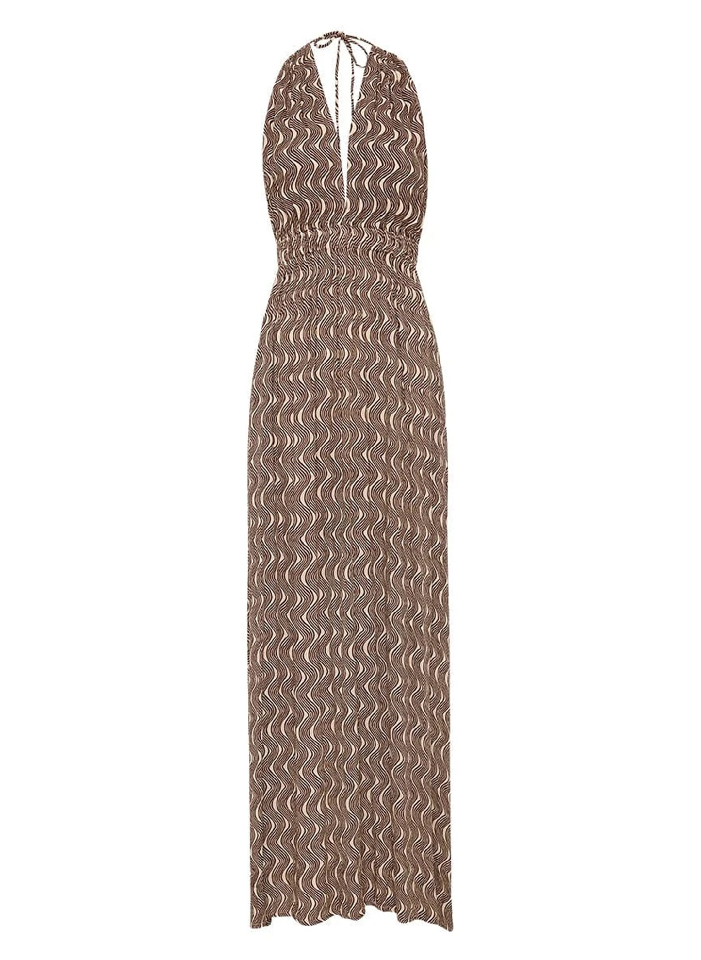 Tropicale Midi Dress Nilo Print - Dress