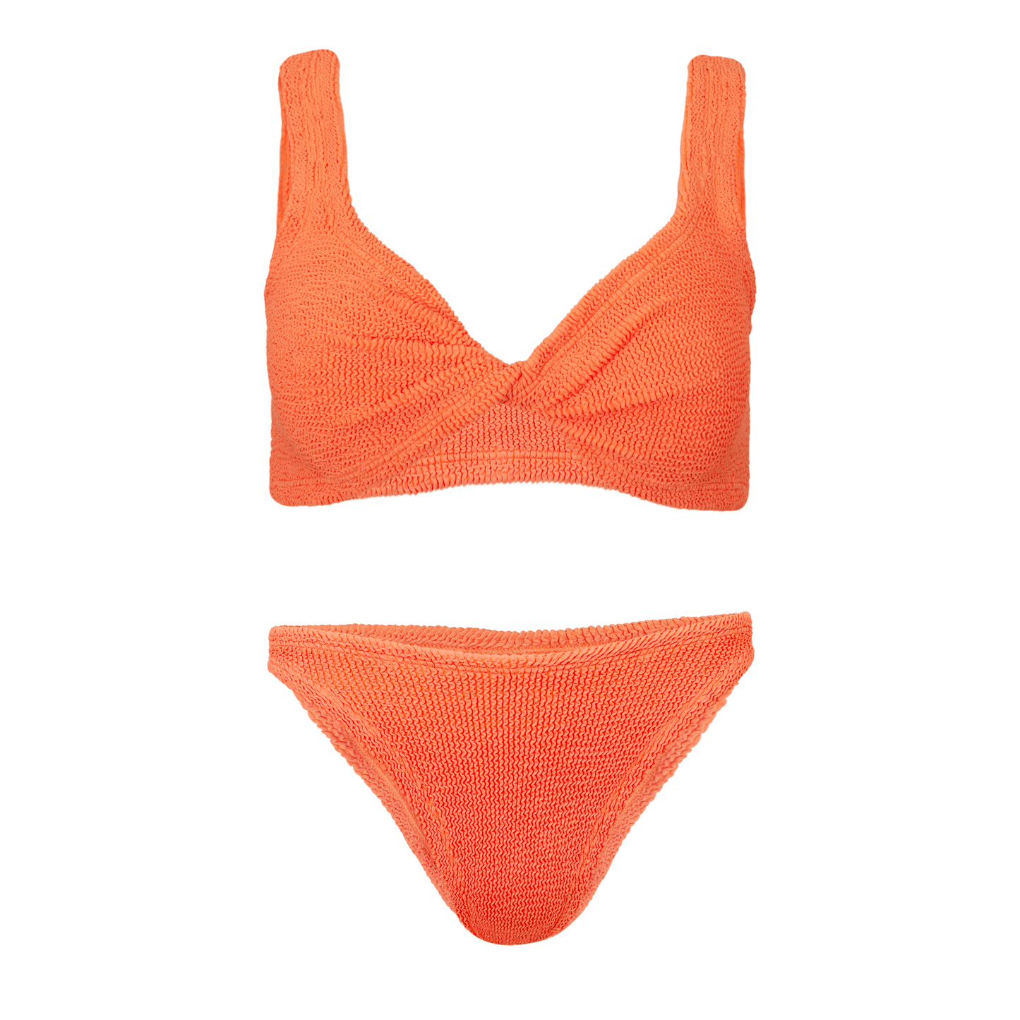 Orange Bikini in Crinkle