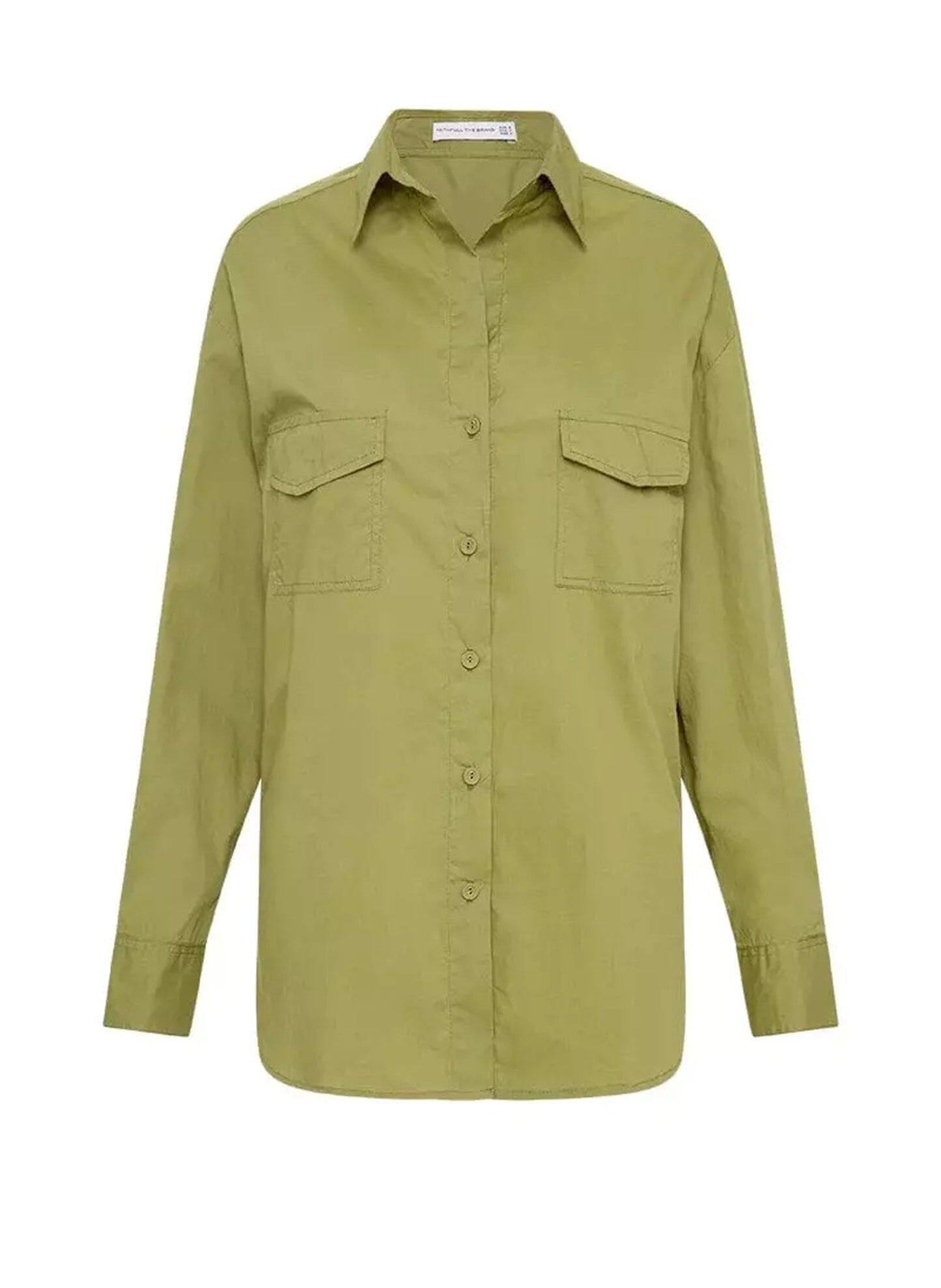 Tyde Shirt Khaki - Top