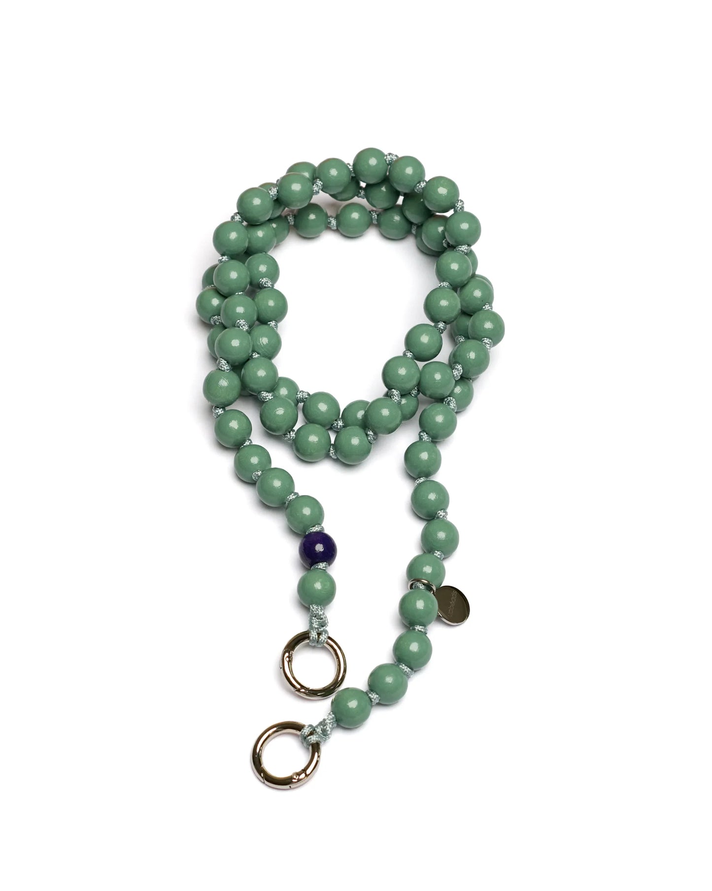 Phone Crossbody Chain Olive Green - Phone Charms