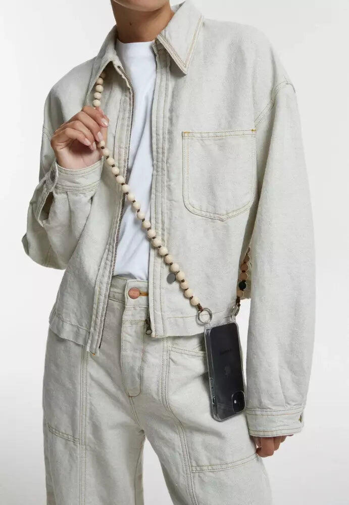Phone Crossbody Chain Woody Brown