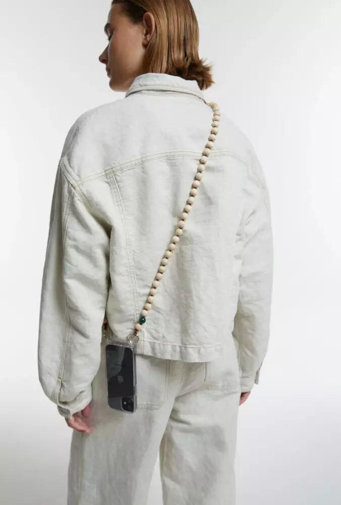 Phone Crossbody Chain Woody Brown