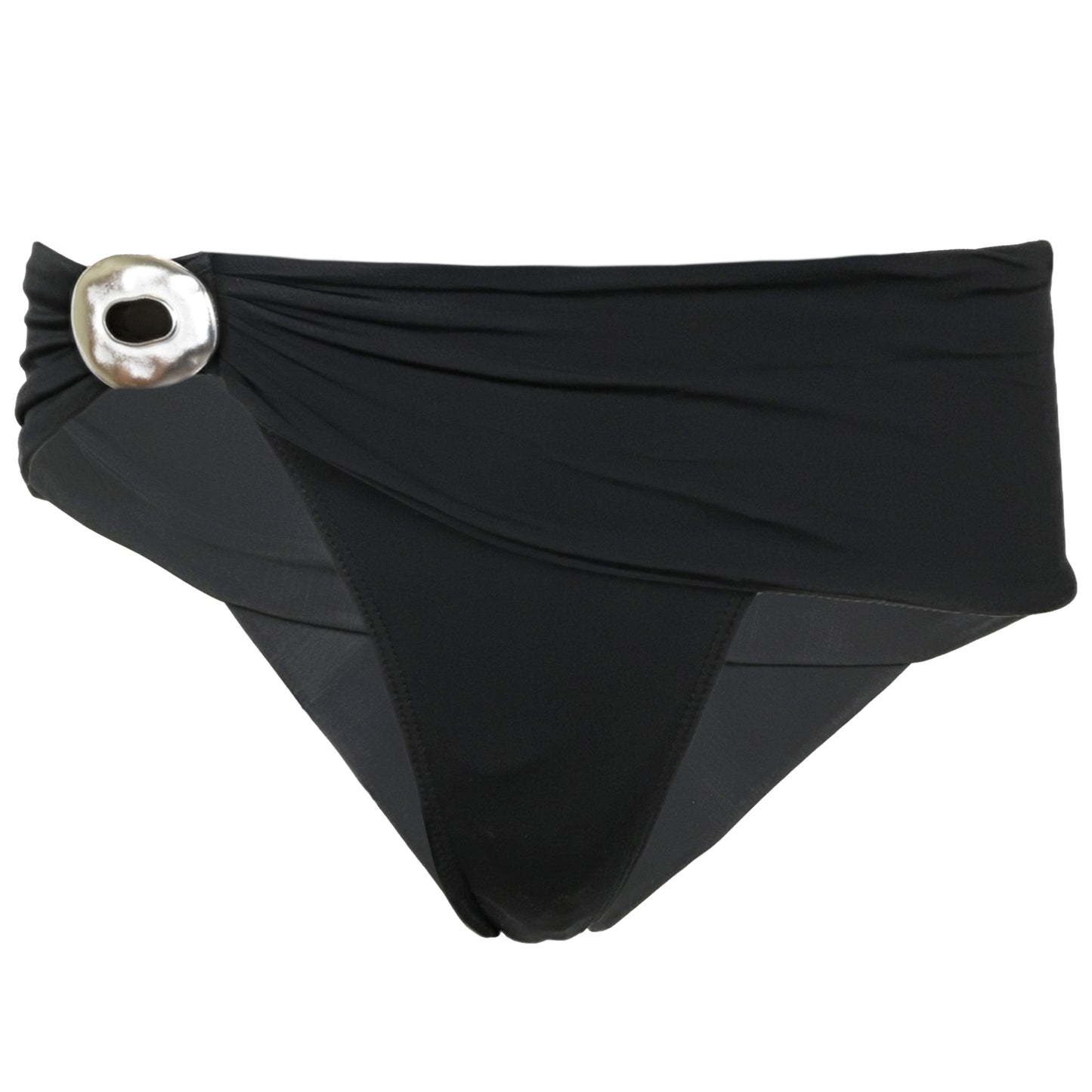Solid Sam Bikini Bottom Full Black - Bikini Bottom