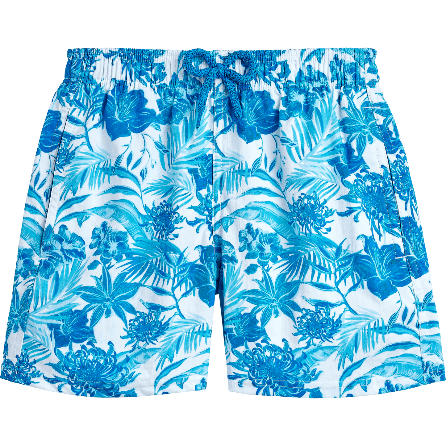 Boys Stretch Swim Short Tahiti Flower - Swim Shorts