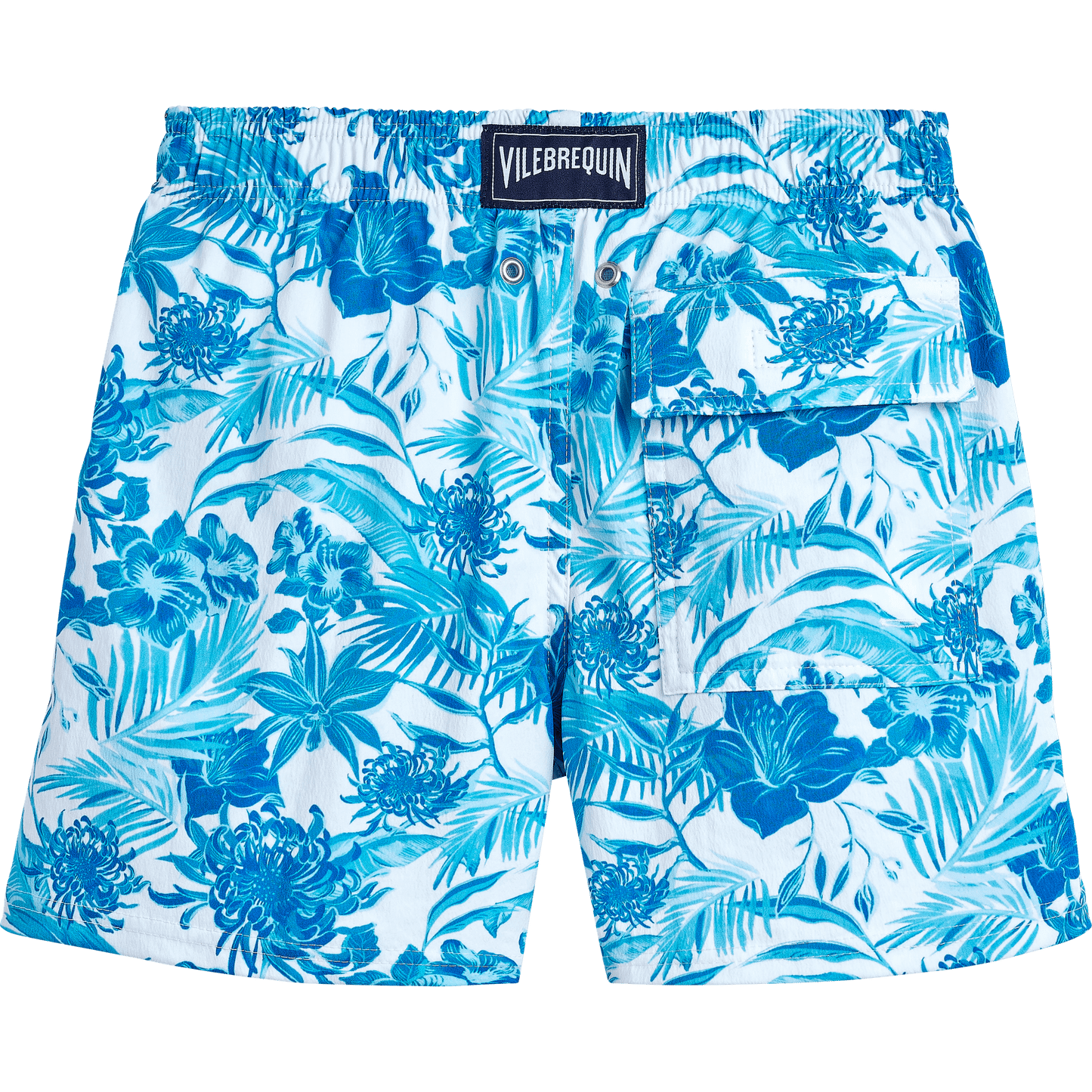 Boys Stretch Swim Short Tahiti Flower - Swim Shorts