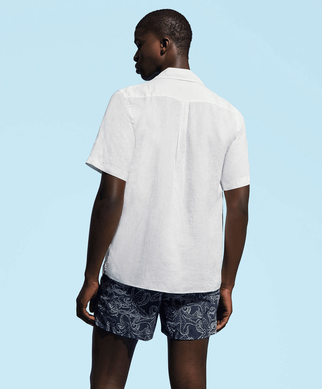 Charli Linen Short Sleeve Shirt White - Shirt