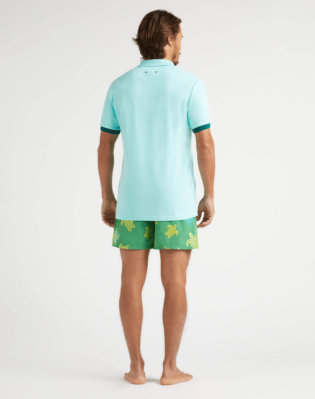 Palatin Cotton Polo Blue Lagoon - Polo Shirt
