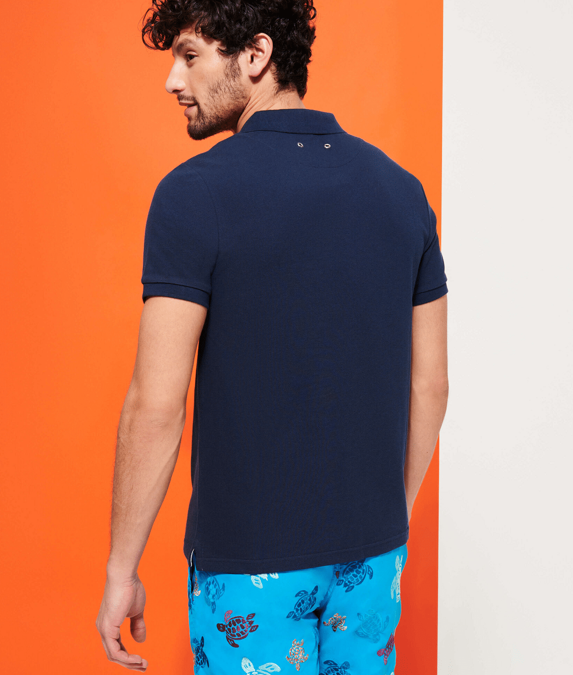 Palatin Polo Shirt Solid Navy Blue - Polo Shirt