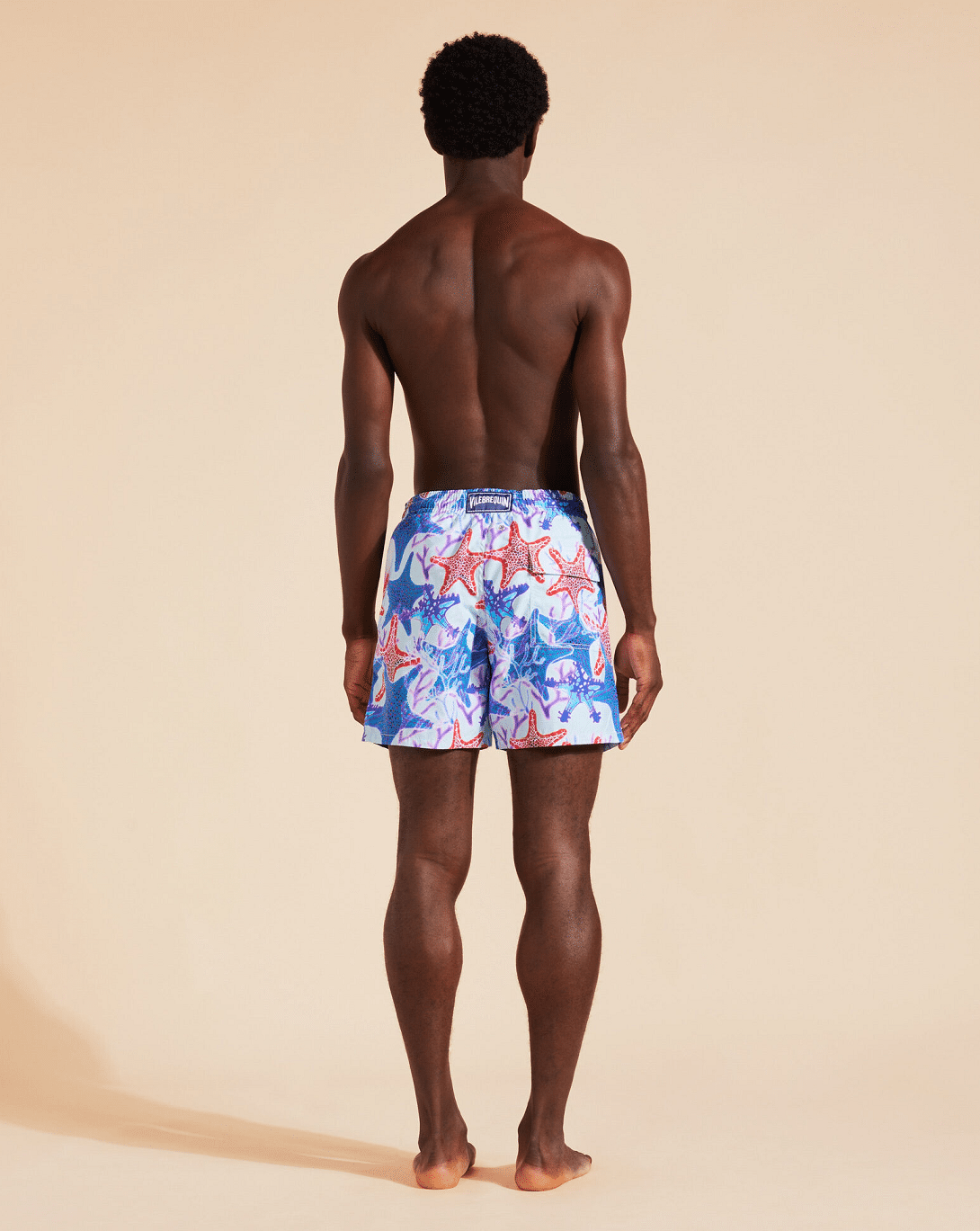 Men Swim Shorts Glowed Star - Men’s Swim Shorts