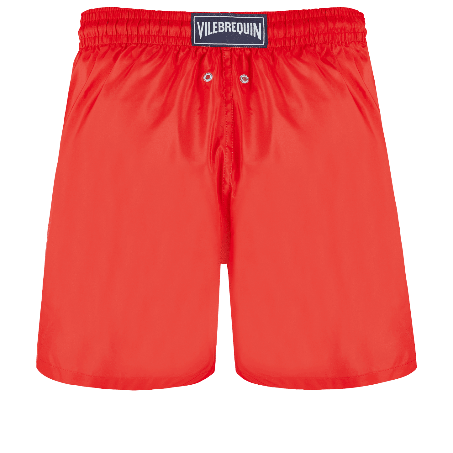 Men Swim Shorts Ultra-Light and Packable Solid Poppy Red - Men’s Swim Shorts