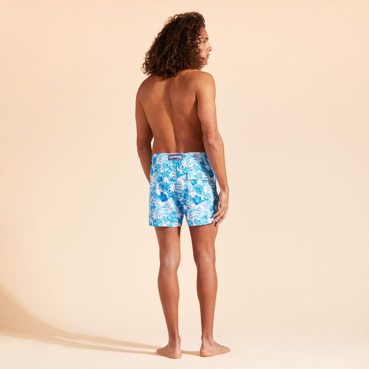 Moorise Stretch Swim Short Tahiti Flower - Men’s Swim Shorts