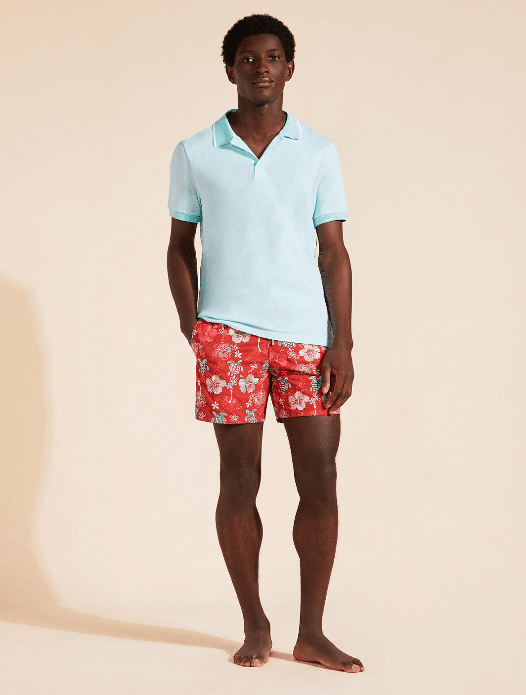 Palatin Polo Shirt Solid Light Blue - Polo Shirt