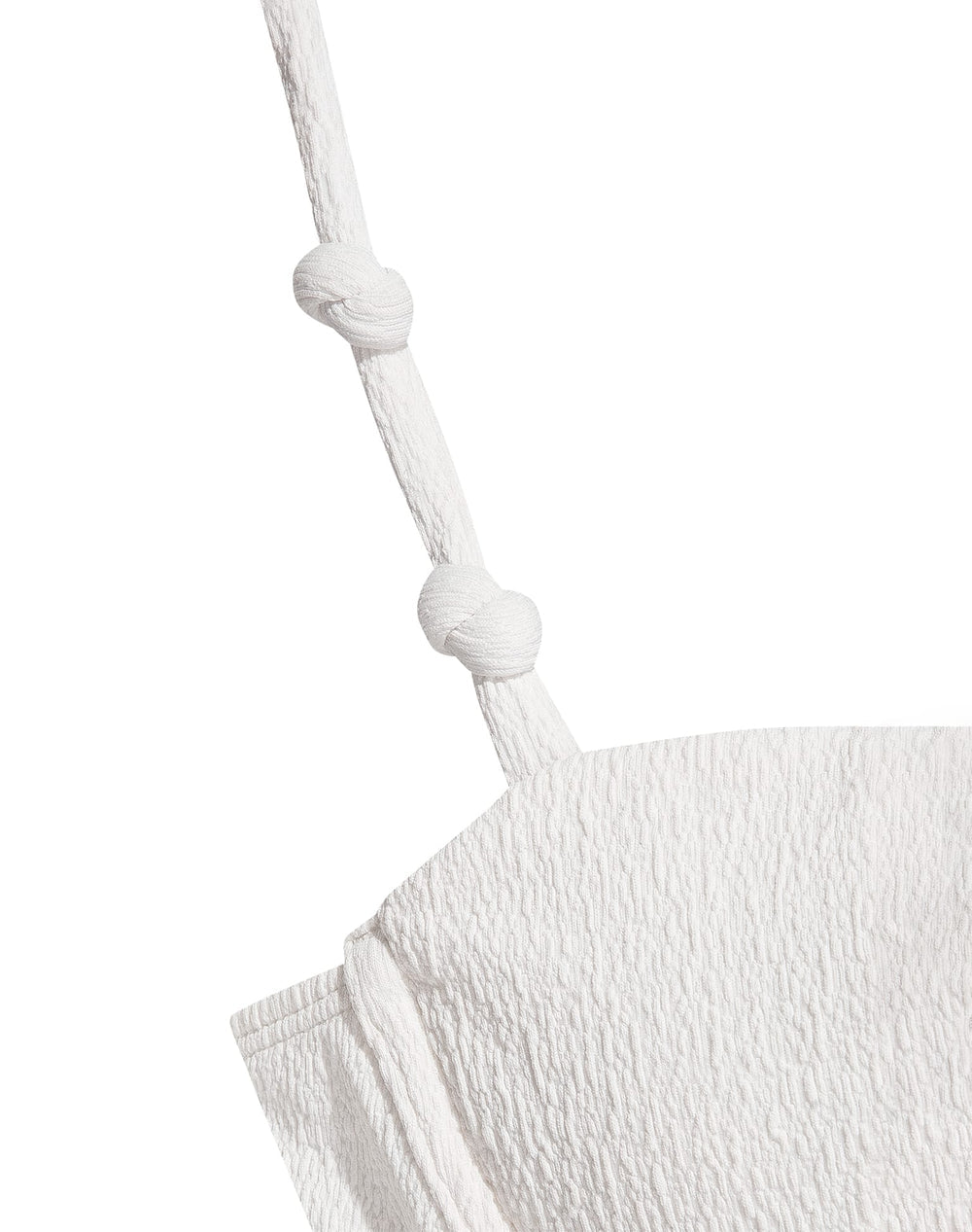 Firenze Edie Nissi Top White - Bikini Top