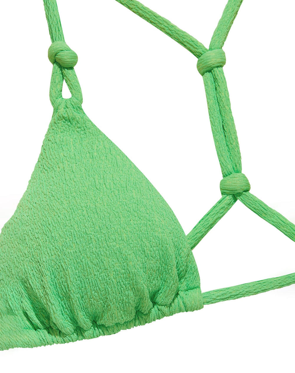 Firenze Edie TBack Bikini Top Light Green - Bikini Top