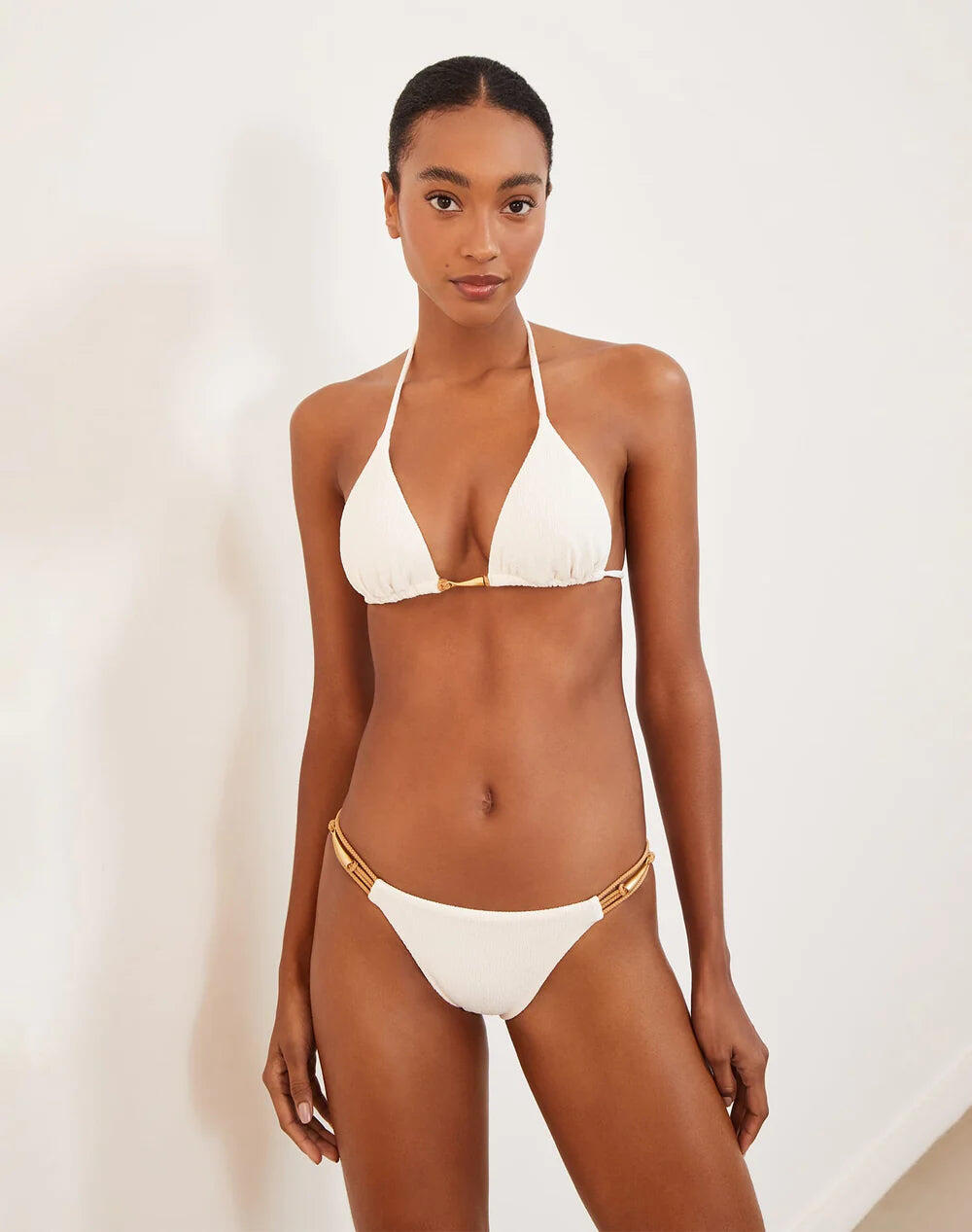 Firenze Mandy Full Bottom White - Bikini Bottom