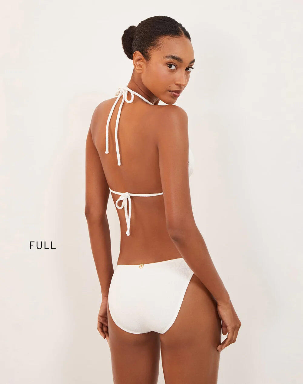 Firenze Mandy Full Bottom White - Bikini Bottom