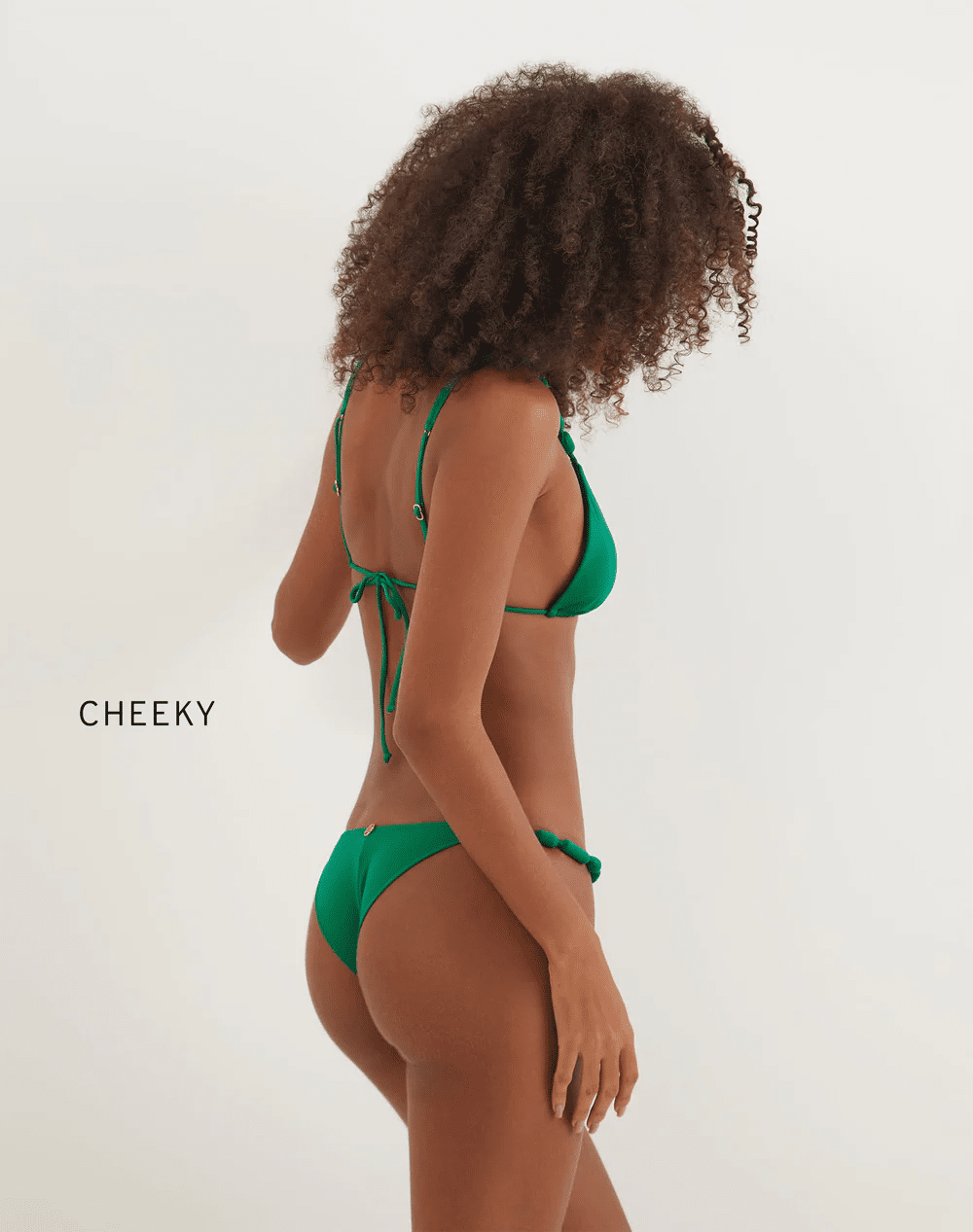 Solid Atena Cheeky Bottom Reflection - Bikini Bottom